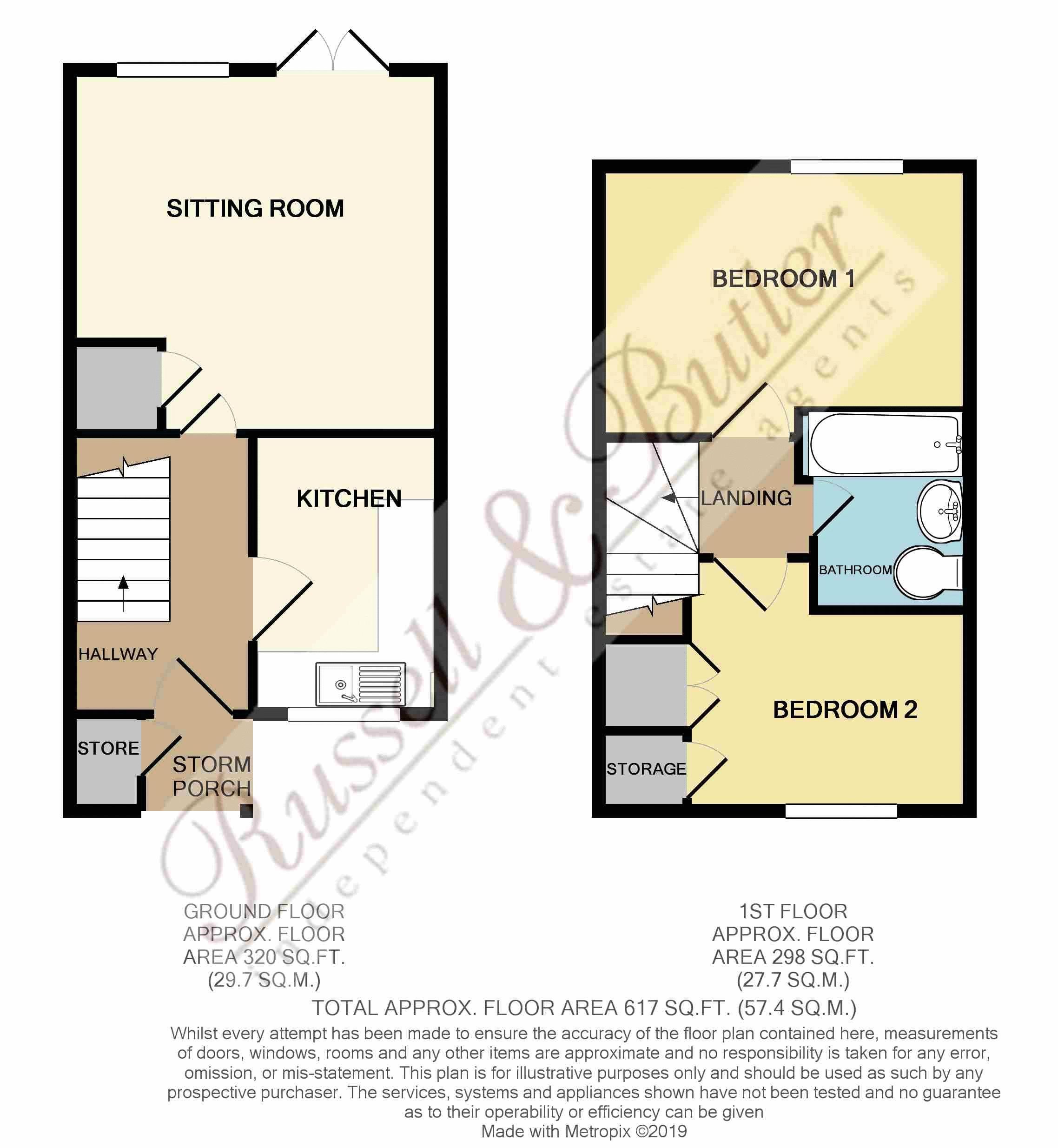 2 Bedrooms Terraced house for sale in Wharfside Place, Buckingham MK18