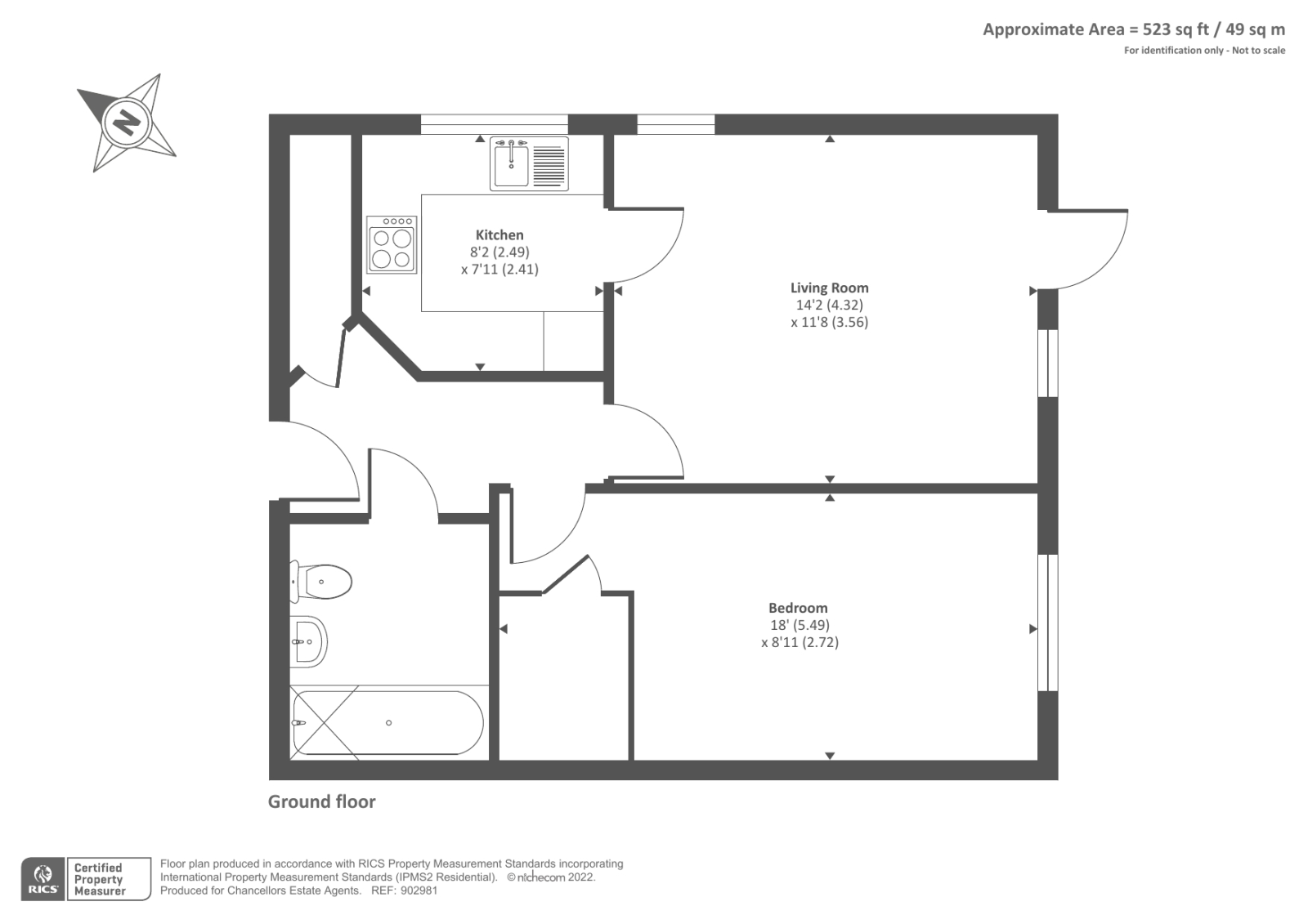 2, Yeats Lodge, Thame floorplan