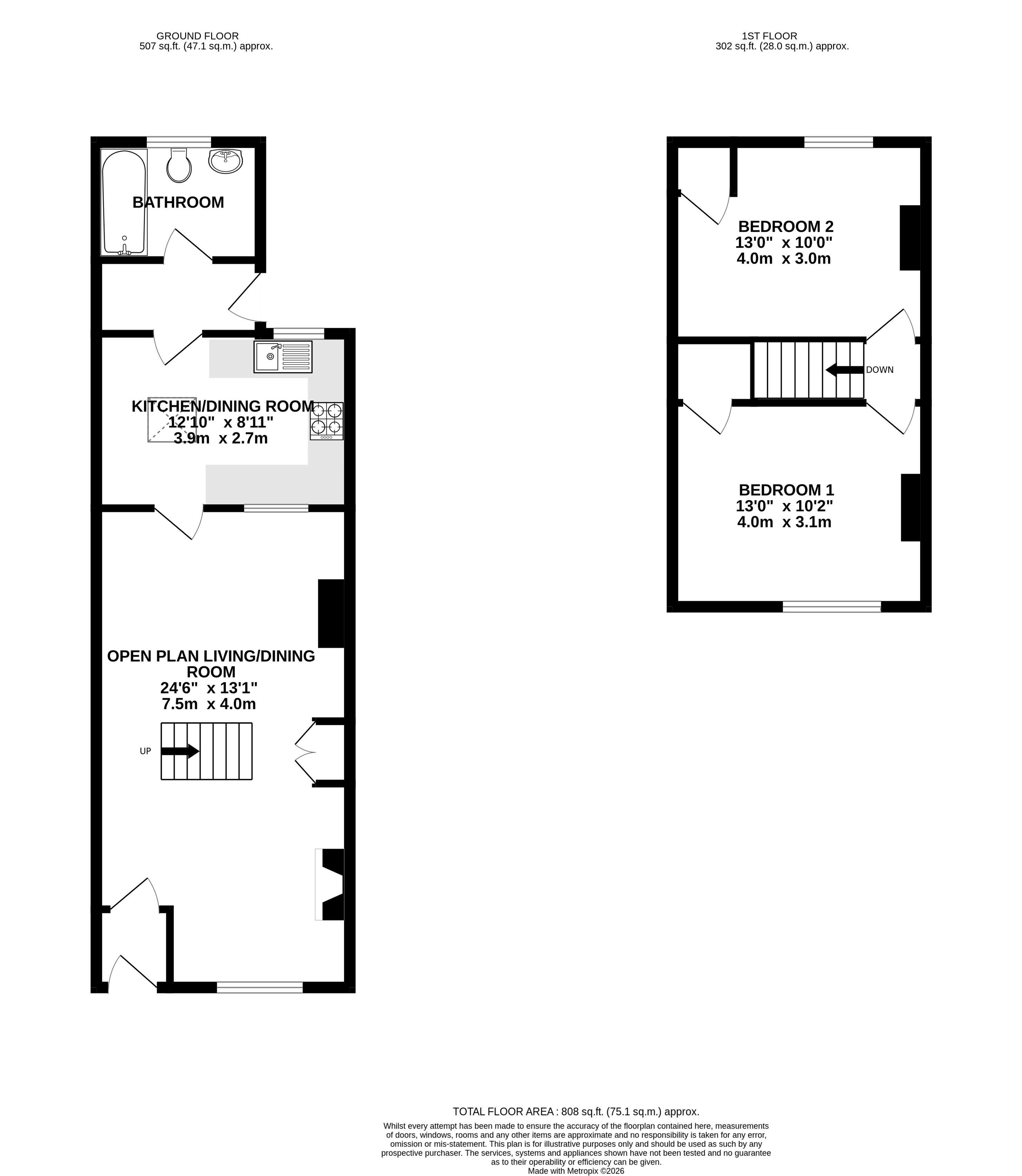 131, Edinburgh Street, Swindon floorplan