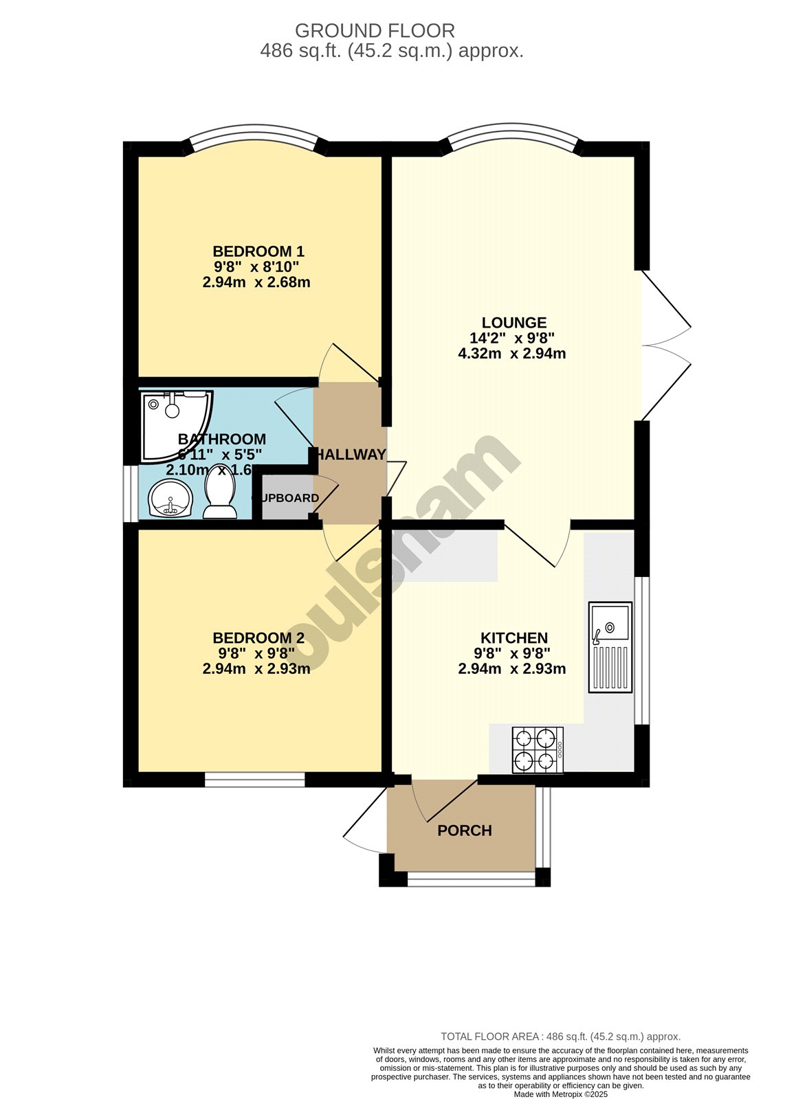 22, Waterside Orchard, Hopwood floorplan