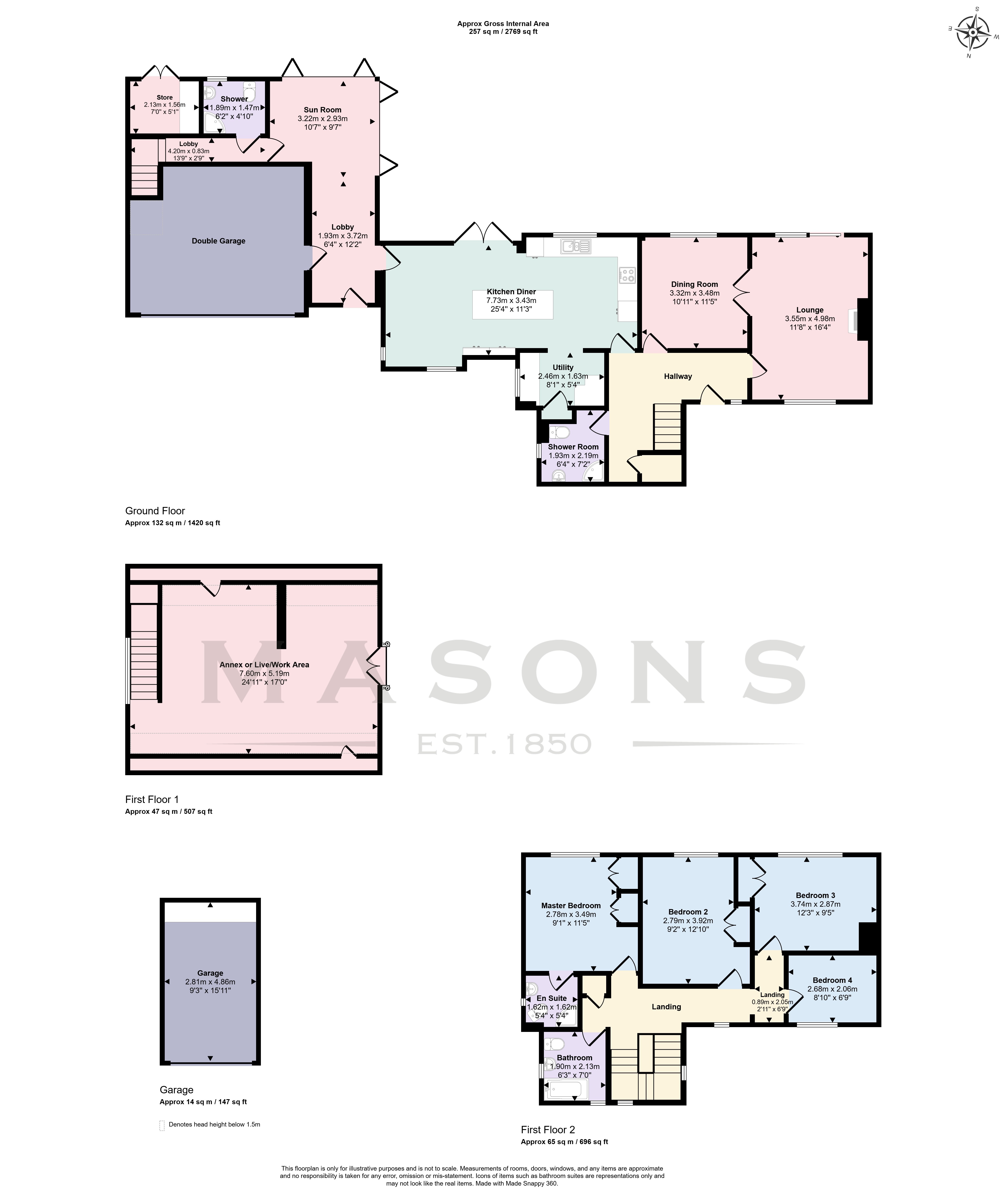 5, Venom Road, Louth floorplan