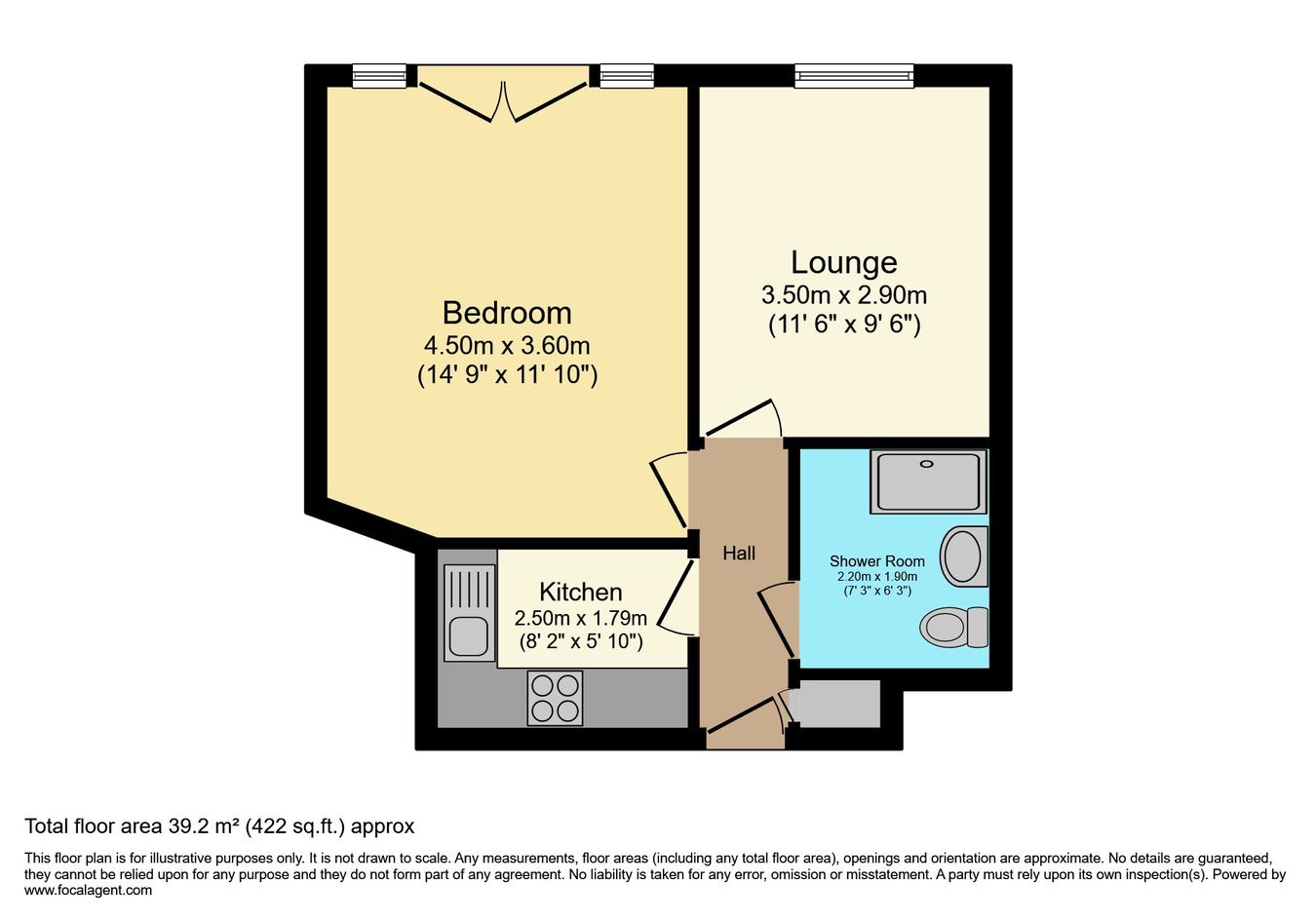 Sandringham Court, London Road, Benfleet floorplan