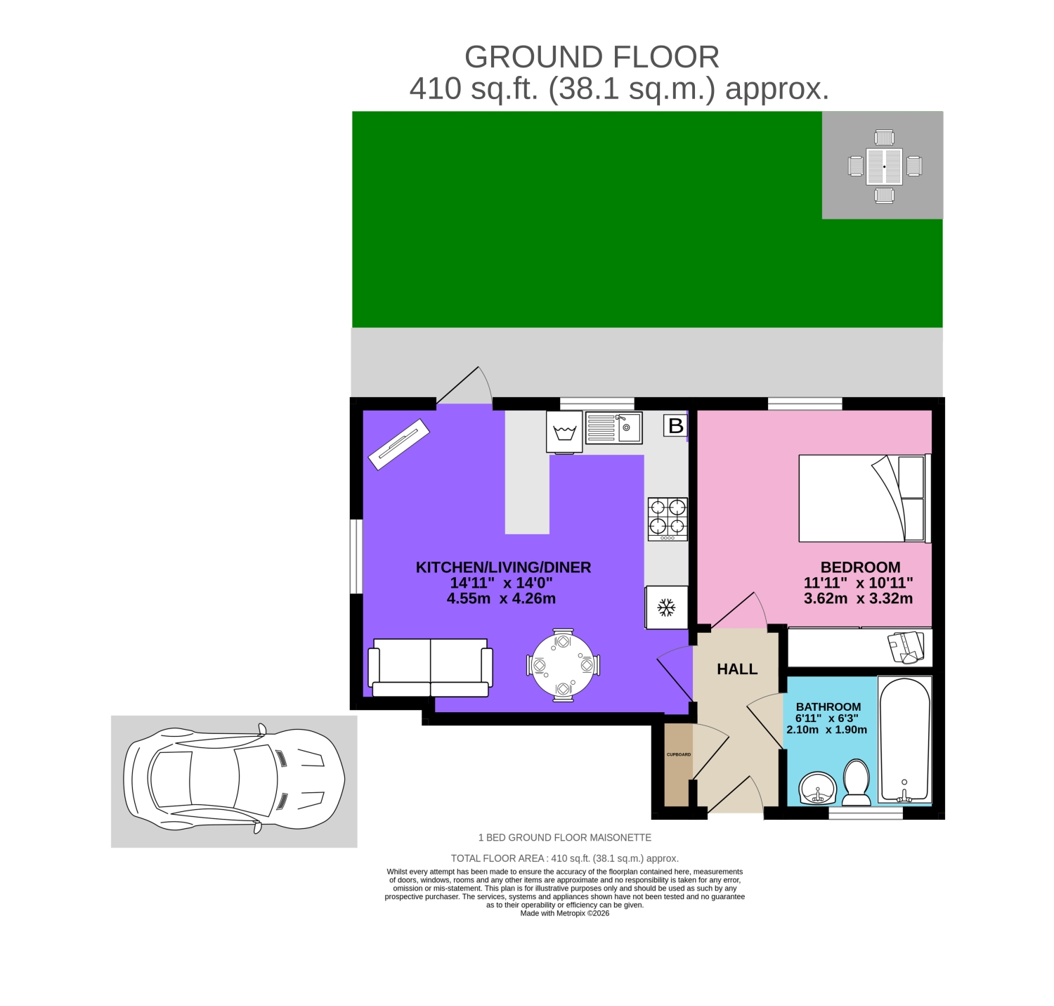 21, BRICK KILN LANE, ASHBY-DE-LA-ZOUCH floorplan