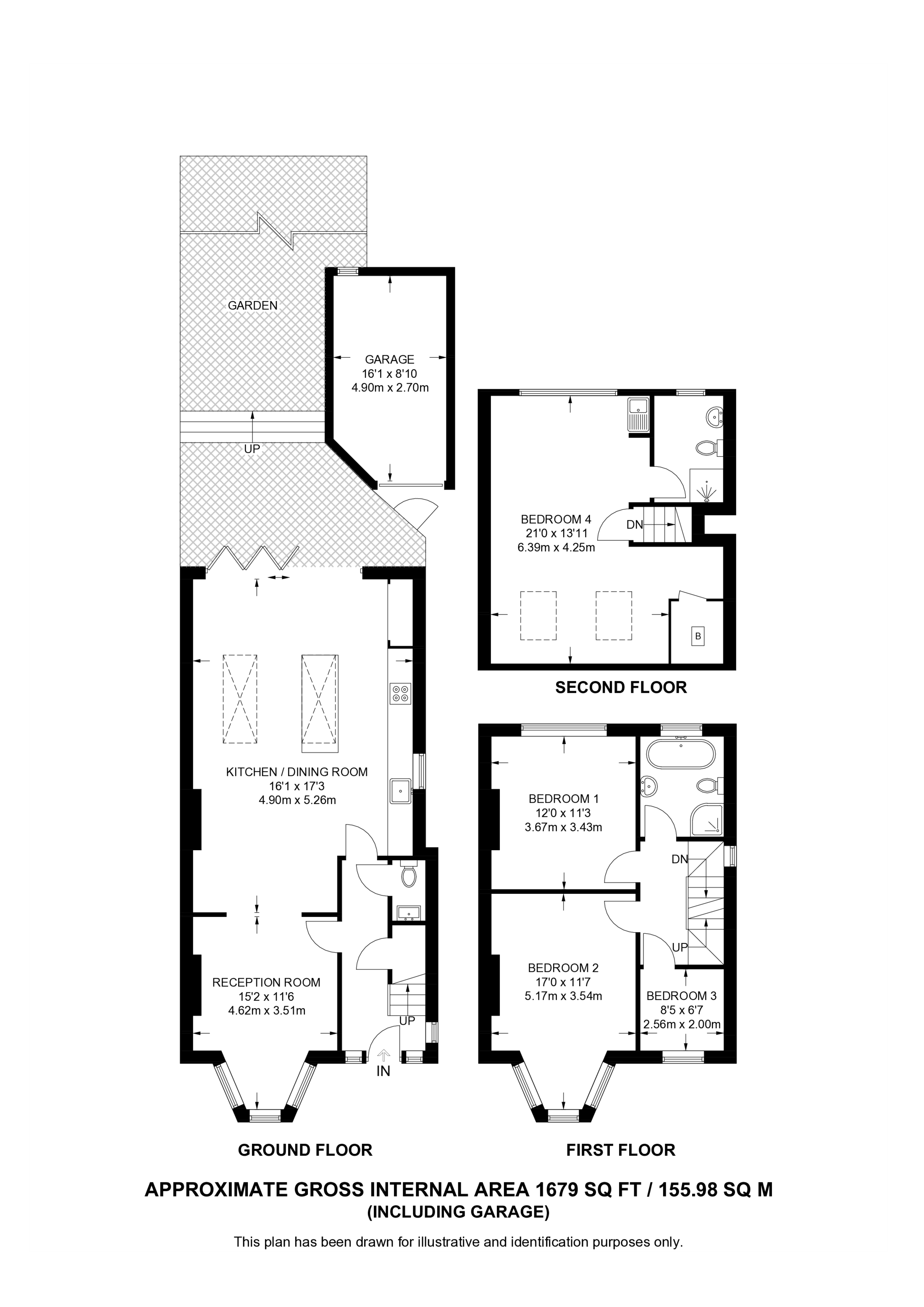 Paddock Road, Dollis Hill floorplan