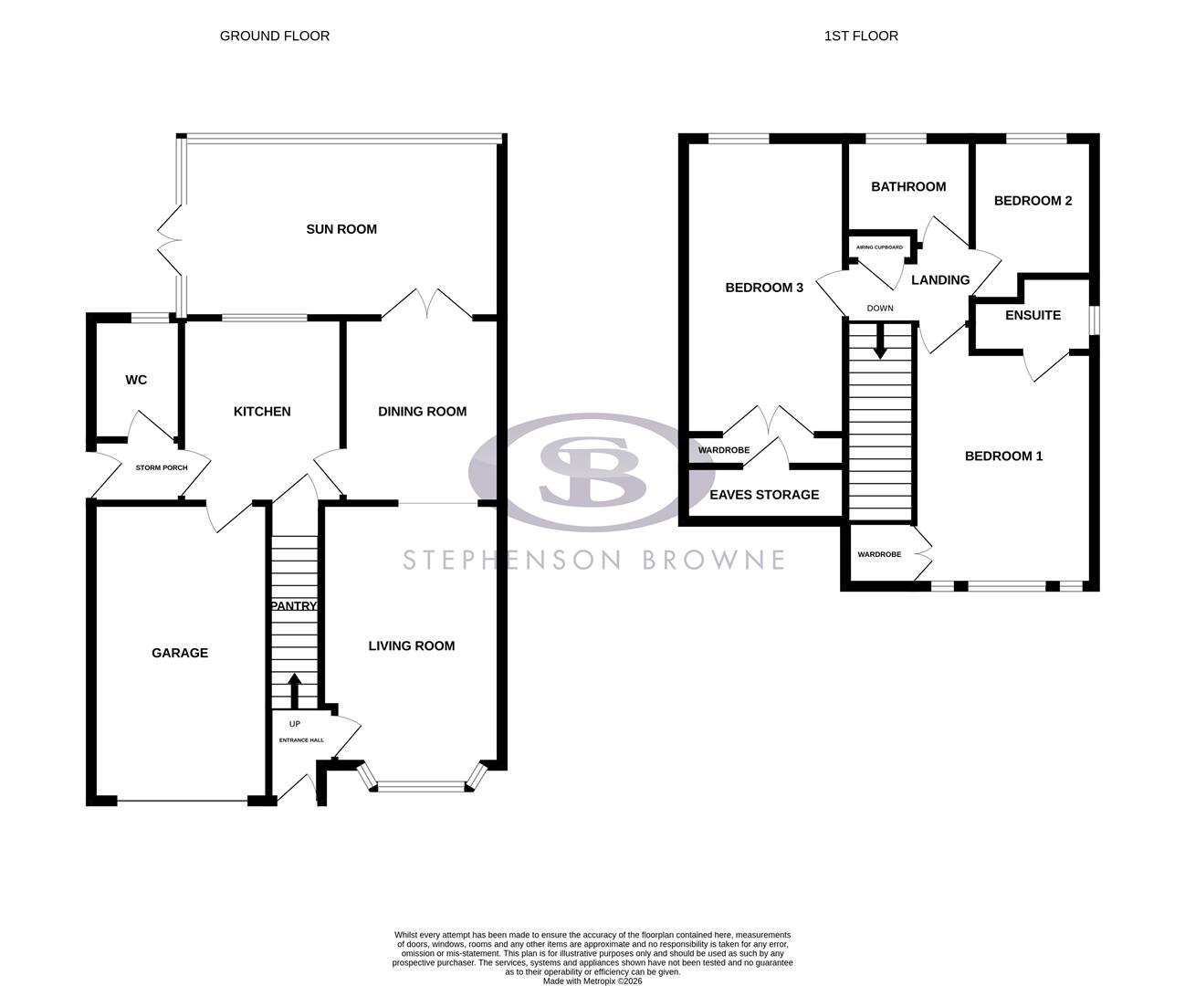 11, Warrilow Heath Road, Newcastle-Under-Lyme floorplan
