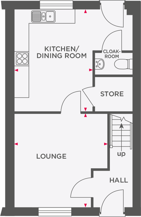 83, 1 Molbrook Road, South Molton floorplan