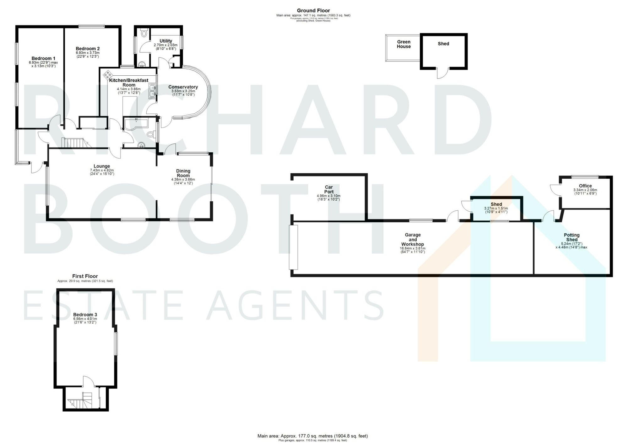 8 Chapel Lane, Ely floorplan