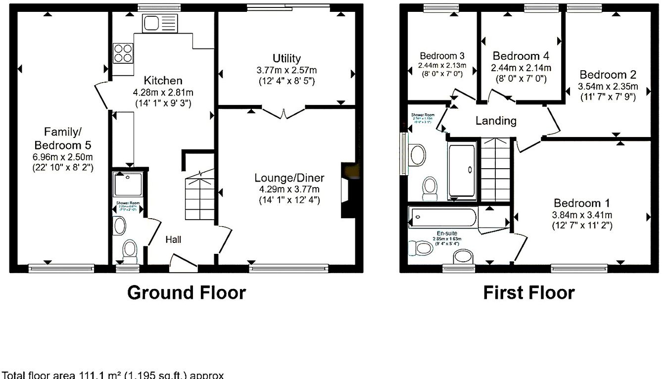 21, Juniper Road, Waterlooville floorplan