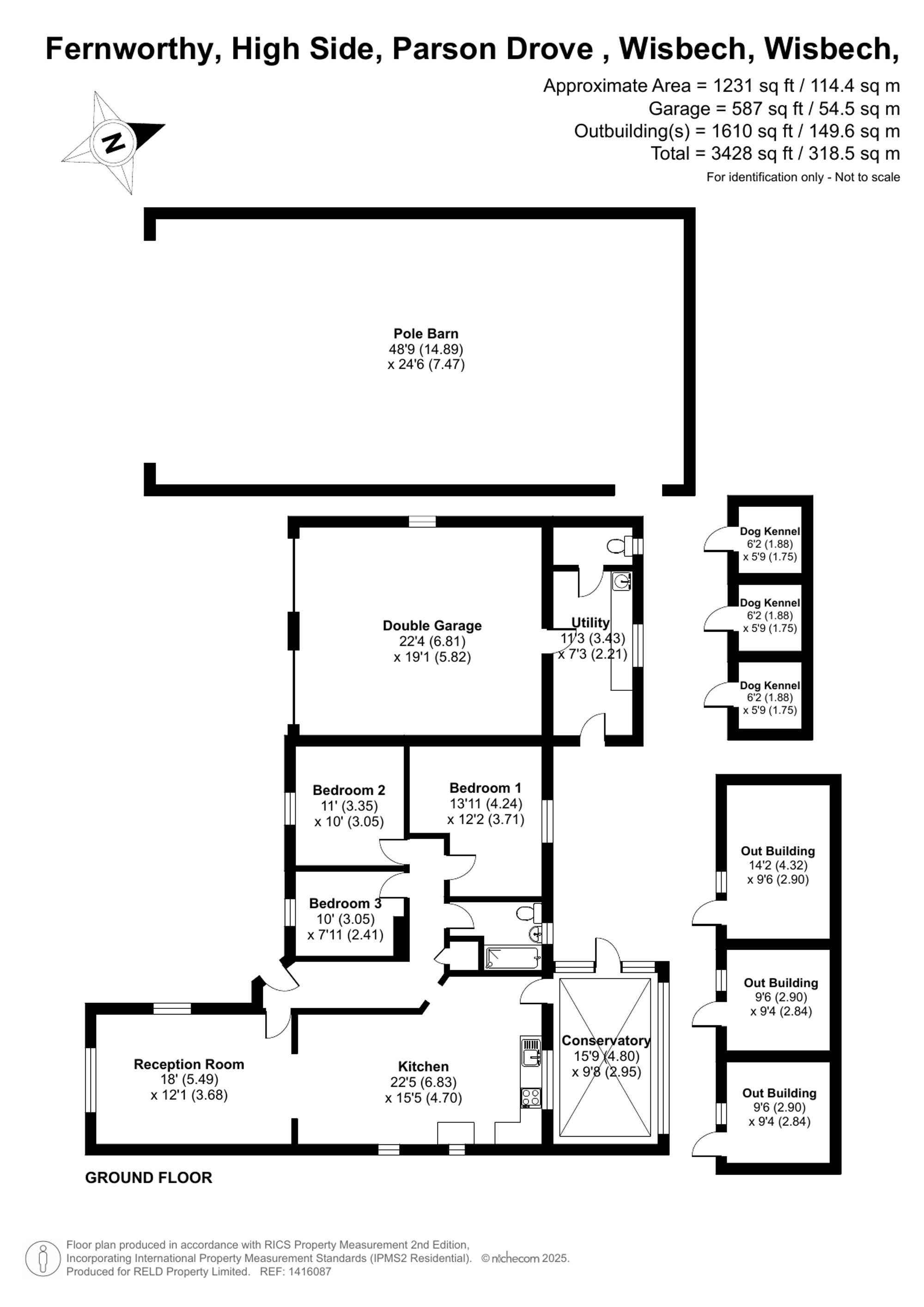Fernworthy High Side, Wisbech floorplan