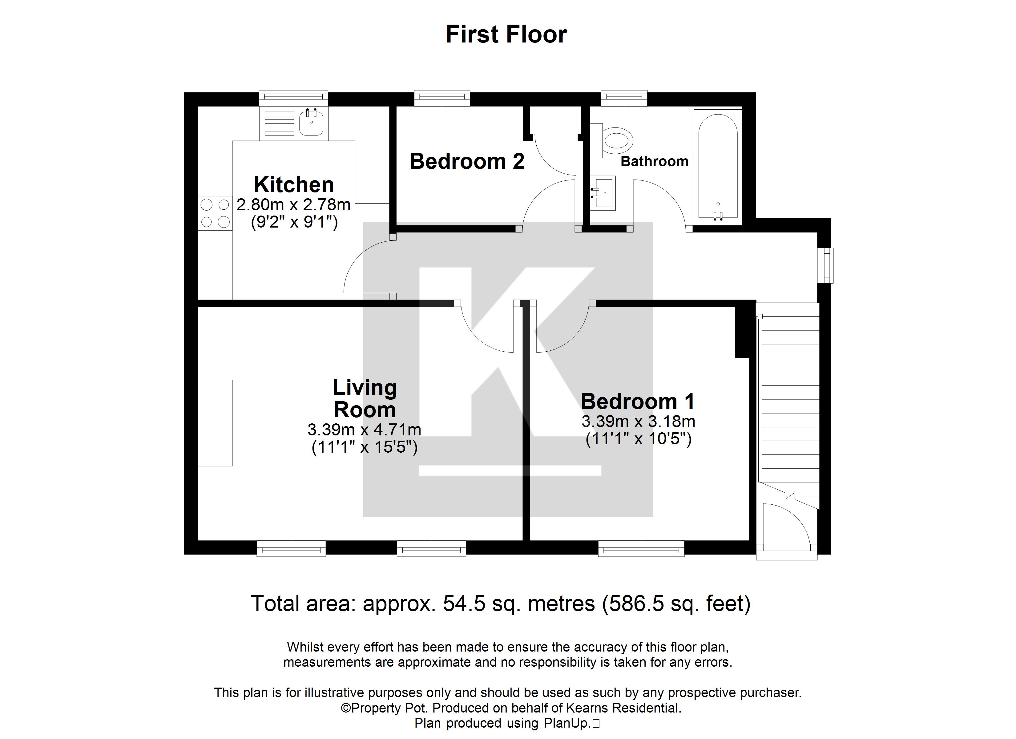 57, Northwood Road, Uxbridge floorplan