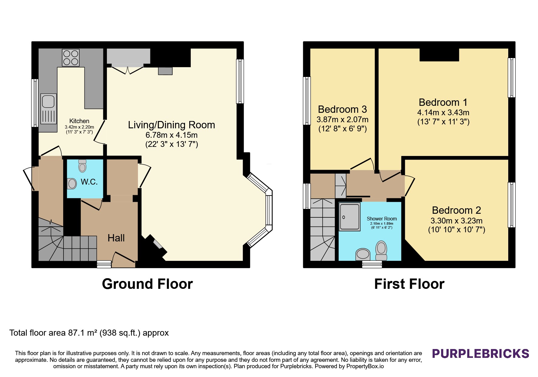 48, Highbury Road, Bulwell , Nottingham floorplan