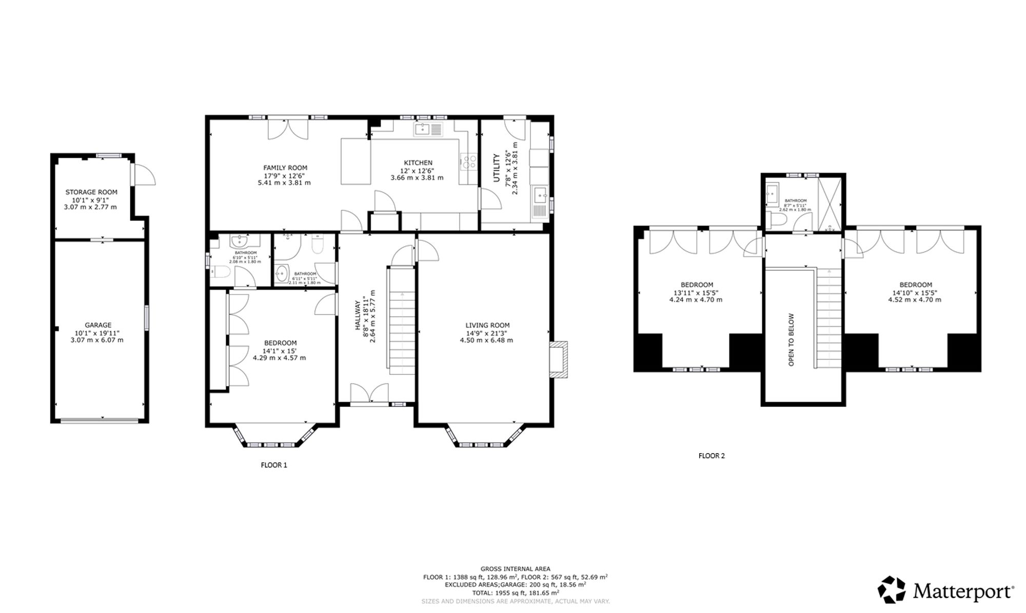 19 Islay Drive, Glasgow floorplan