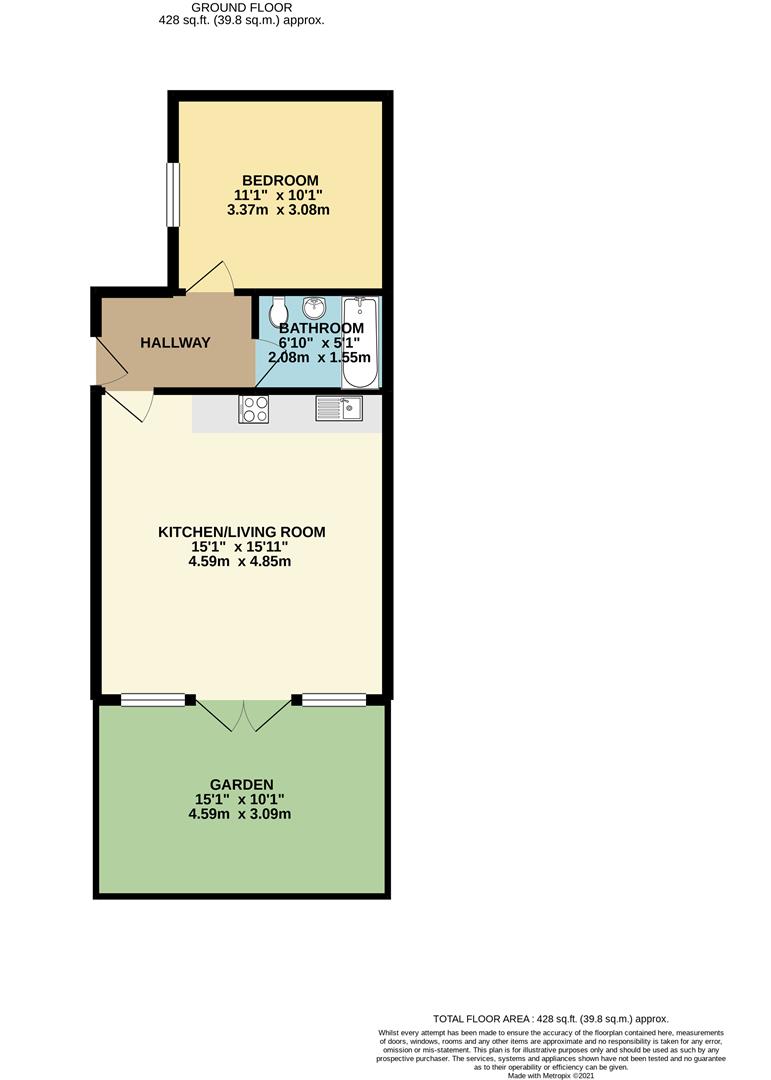 East Howe Lane, Bournemouth BH10, 1 bedroom flat for sale 57911133