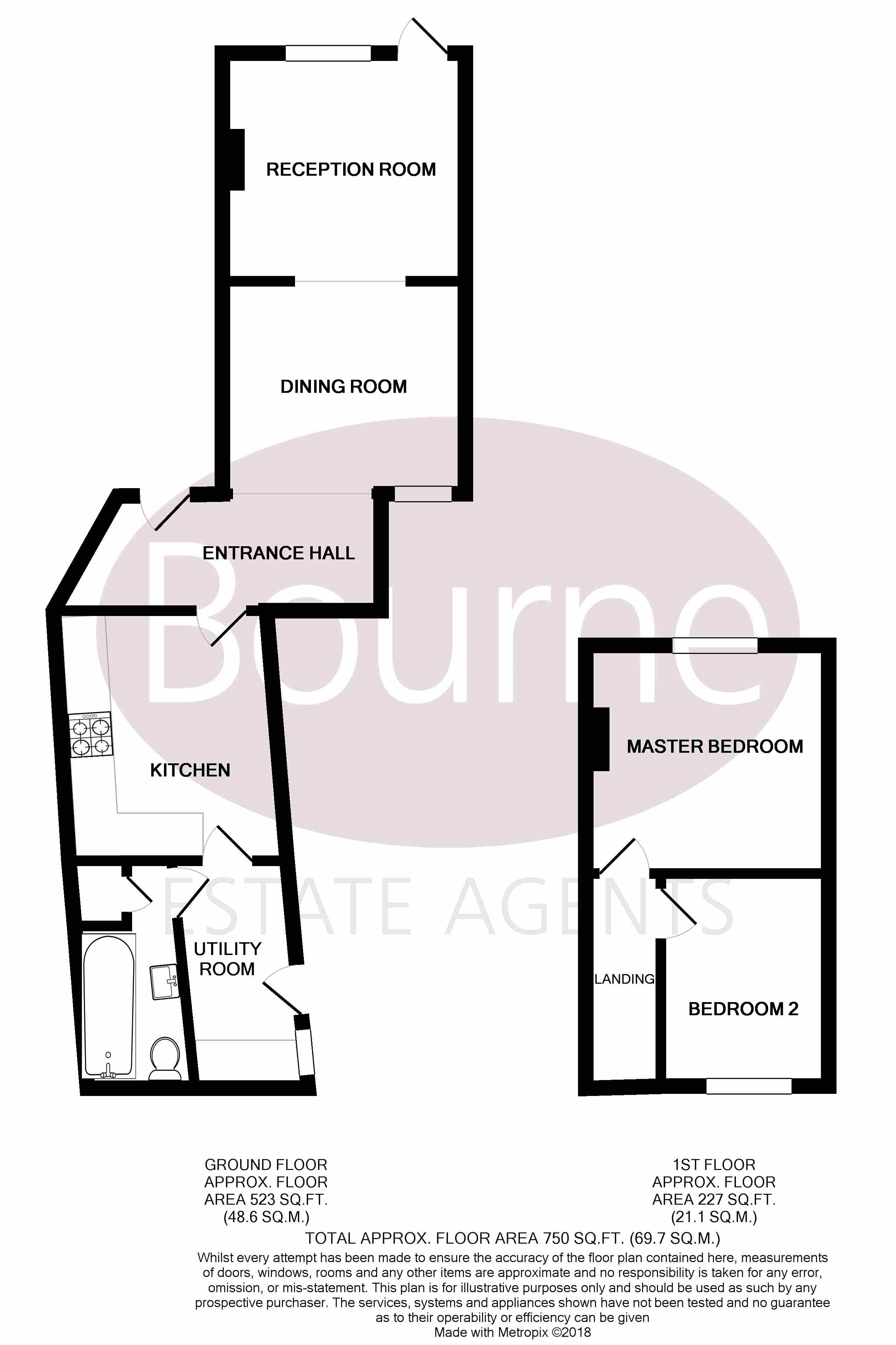 2 Bedrooms Semi-detached house to rent in Broomhall Road, Horsell, Woking GU21