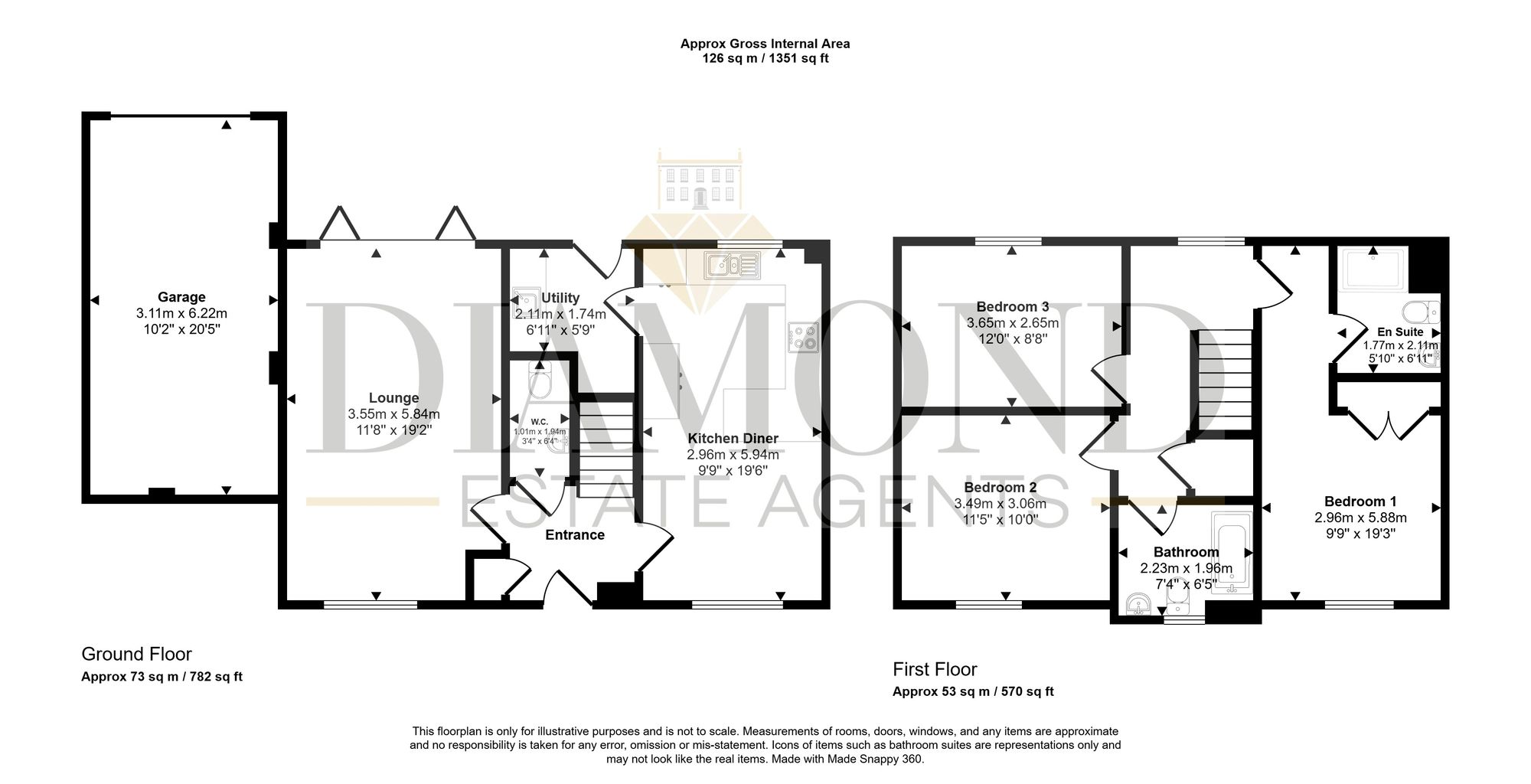 28 Jersey Road, Exeter floorplan