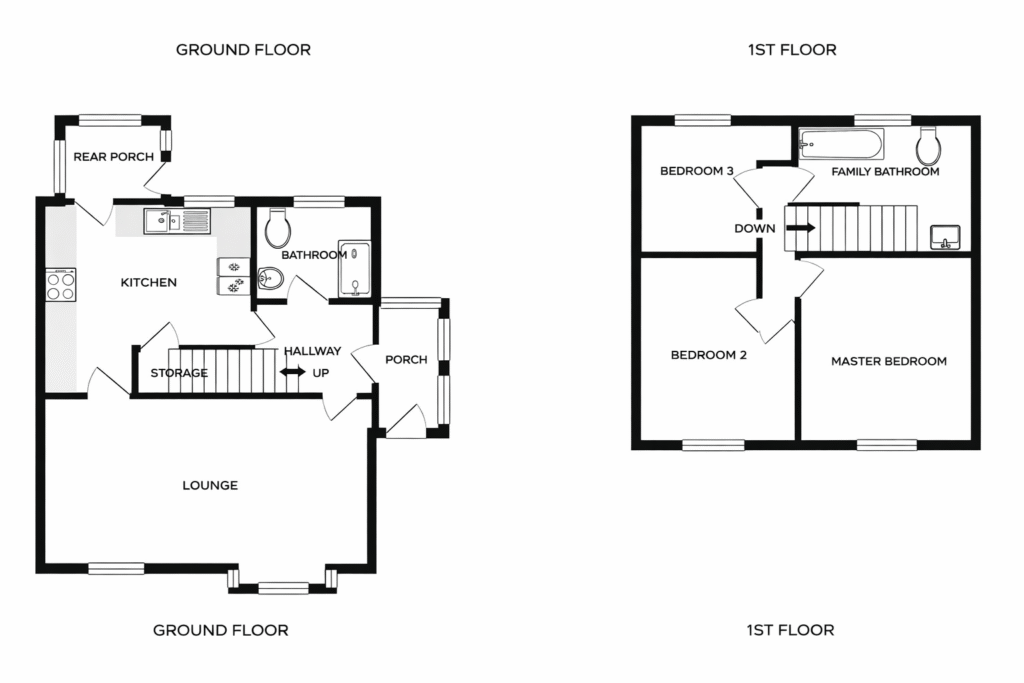 5, Warren Drive, Bacup floorplan