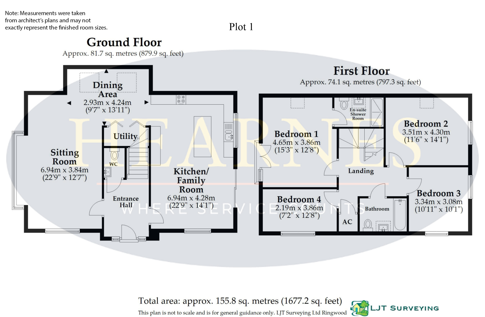 2b Highfield Road, RINGWOOD floorplan