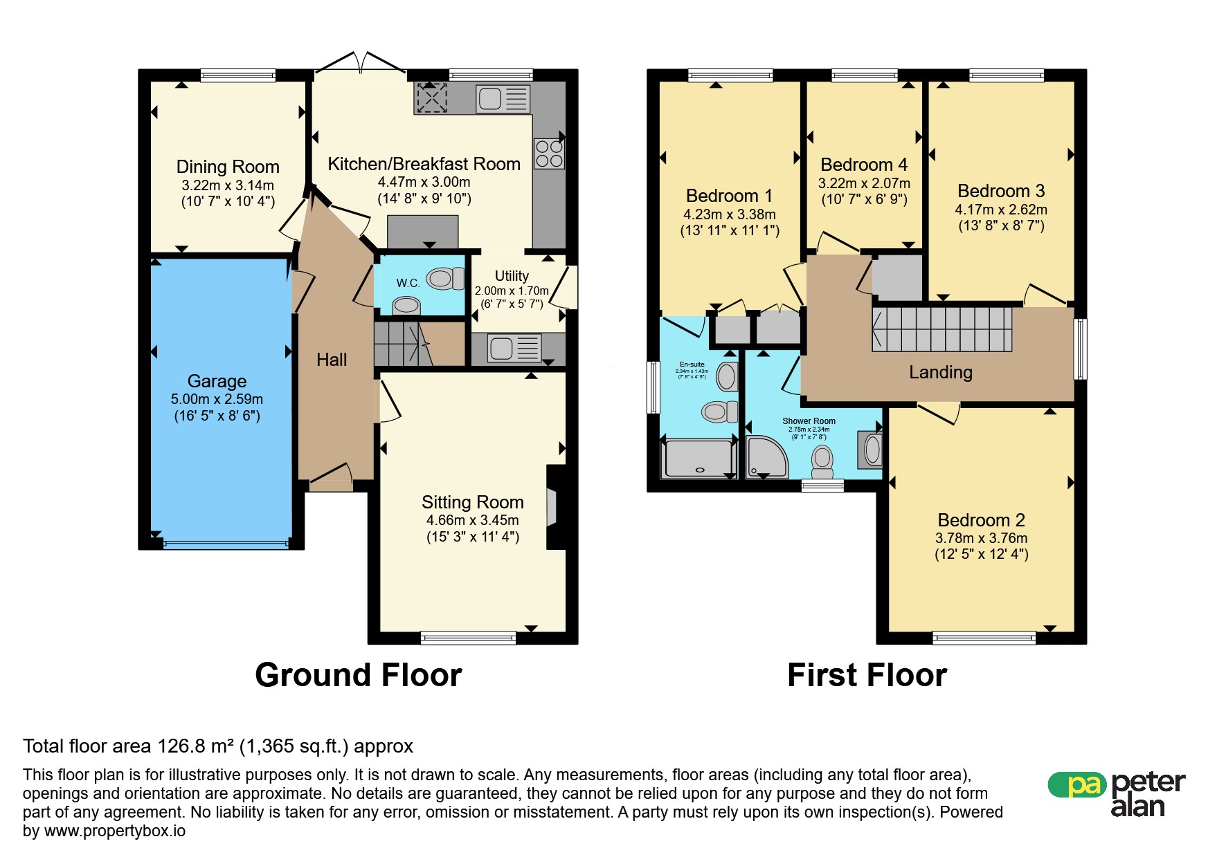 25, St. Vincents Drive, Monmouth floorplan