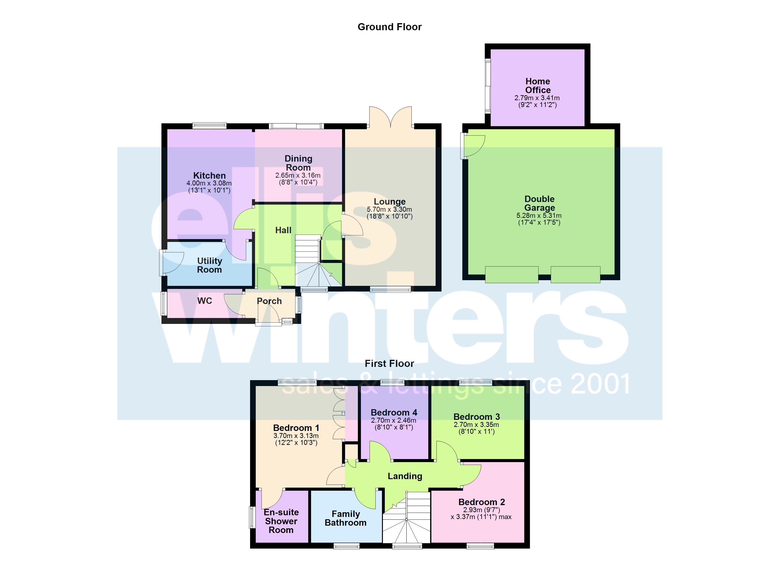 7, Crown Close, March floorplan