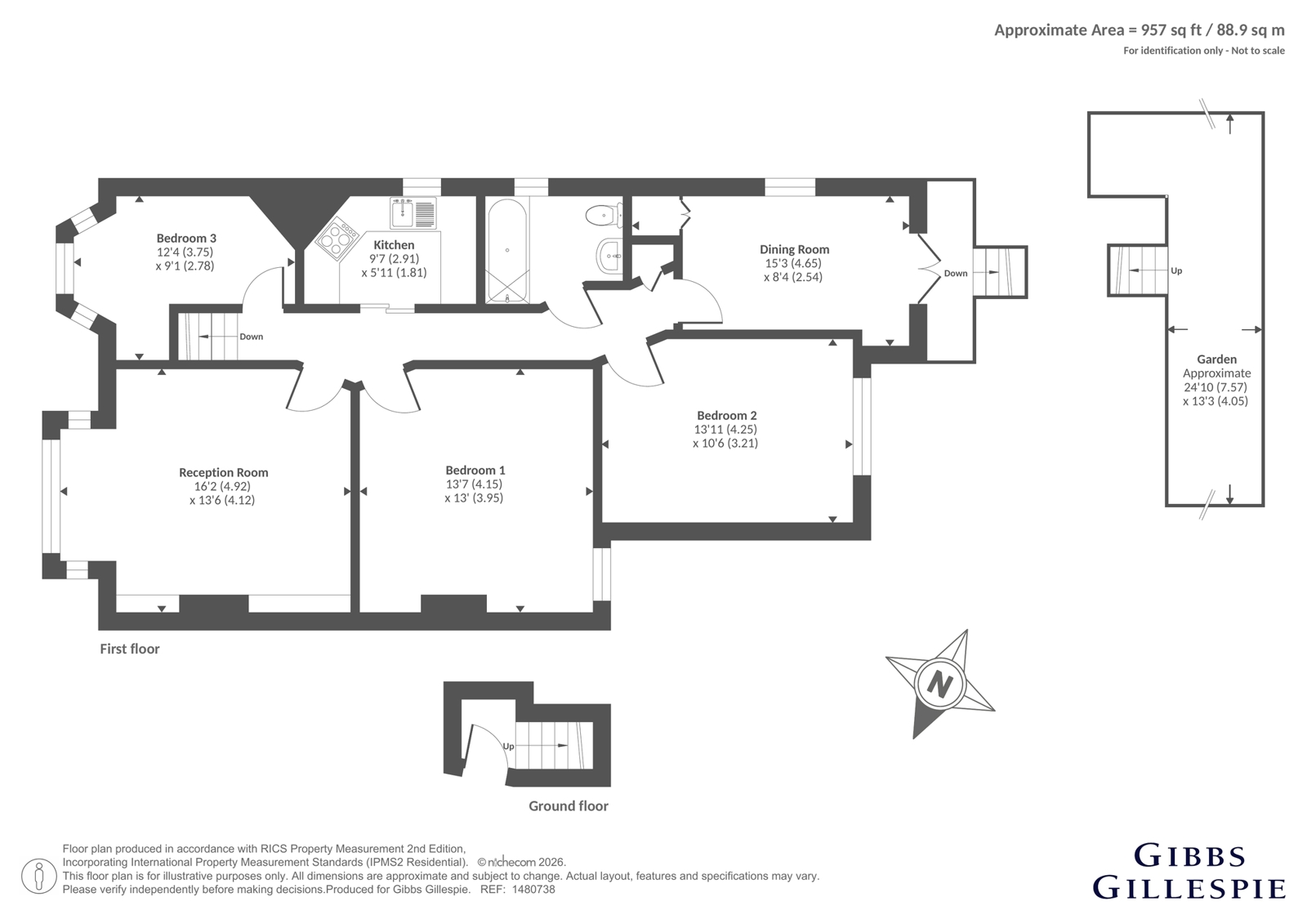 20, Kerrison Road, London floorplan
