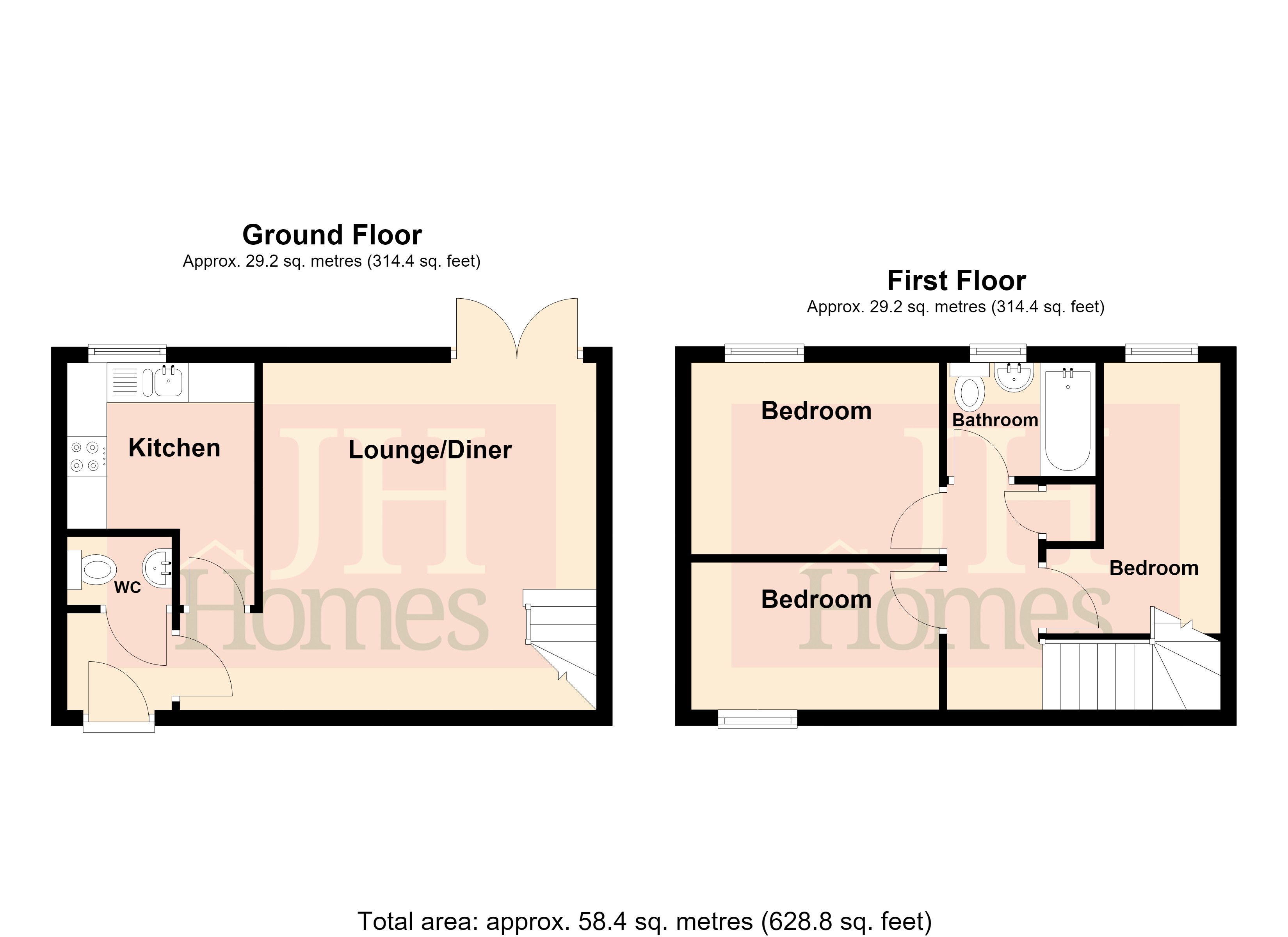 8, Gill Garth, Ulverston floorplan