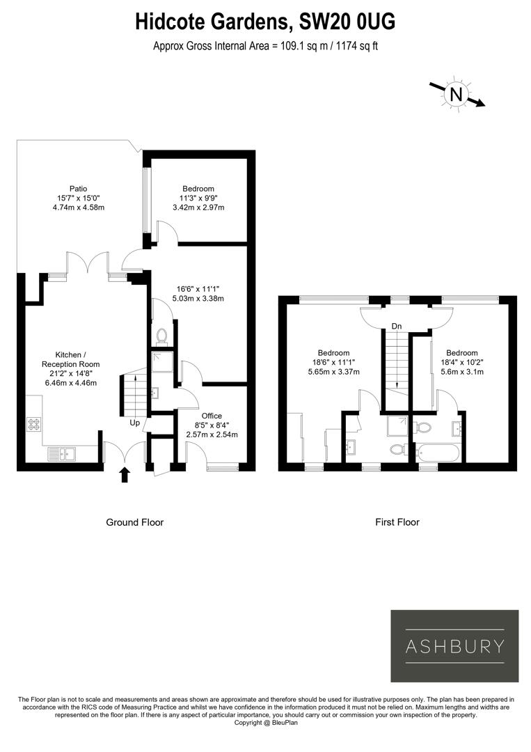 15, Hidcote Gardens, London floorplan