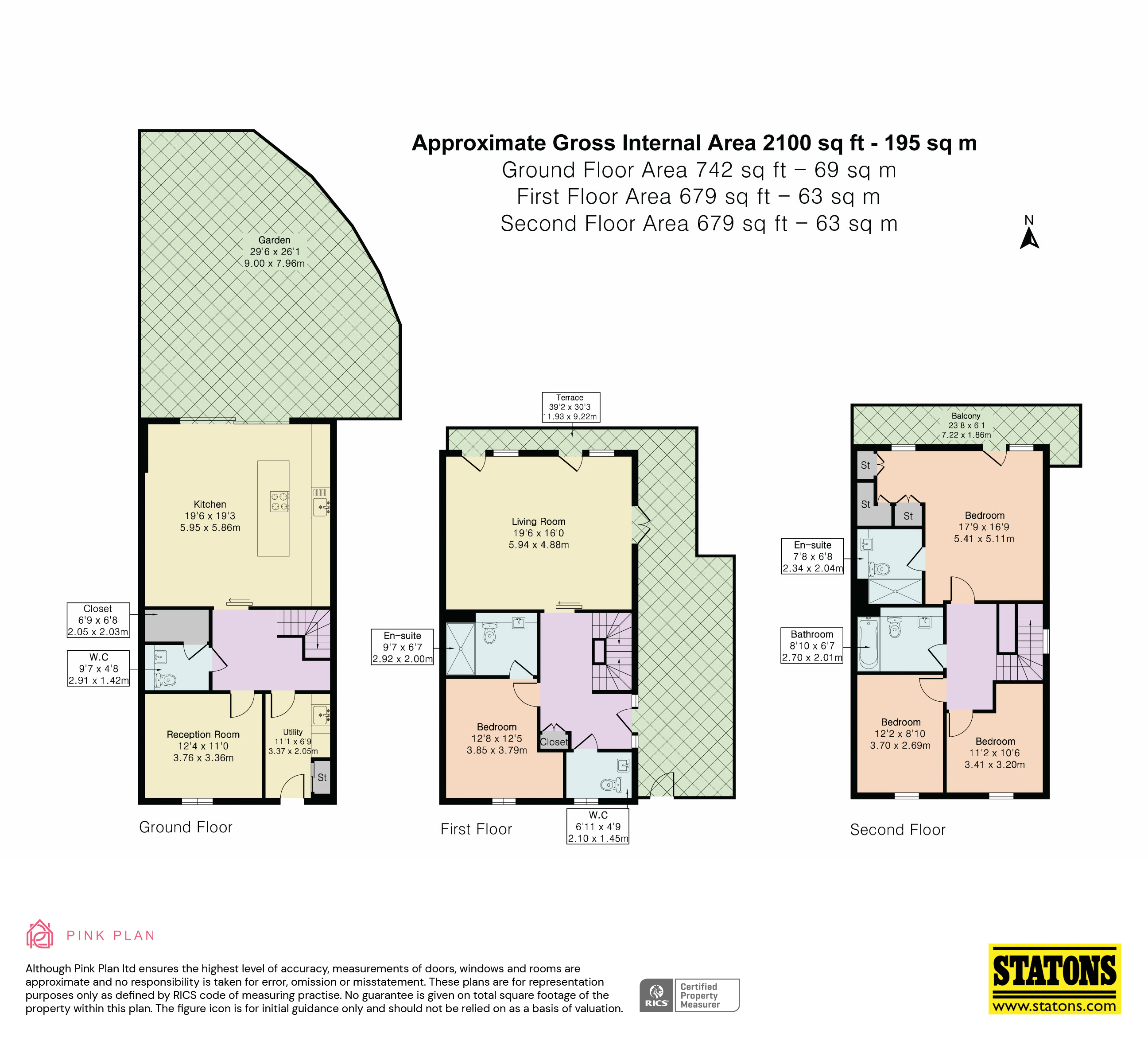 9, Daffodil Crescent, Barnet floorplan
