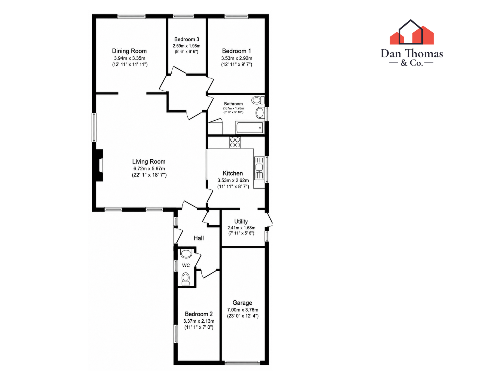 17, Station Road, Gravesend floorplan