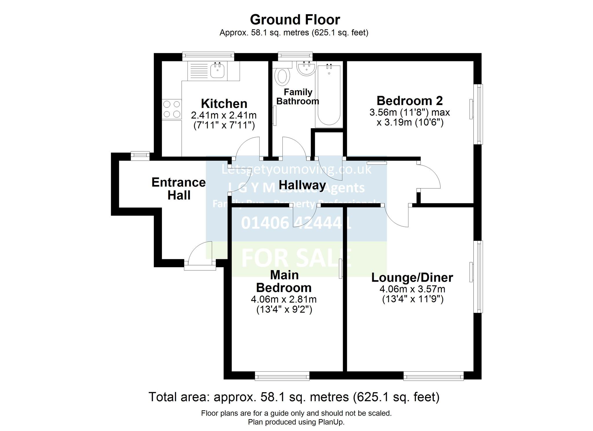 17 Pearl Court, Holbeach floorplan