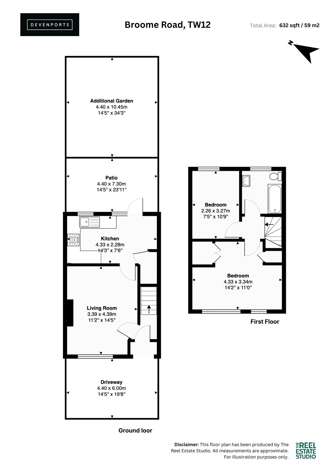 19, Broome Road, Hampton floorplan