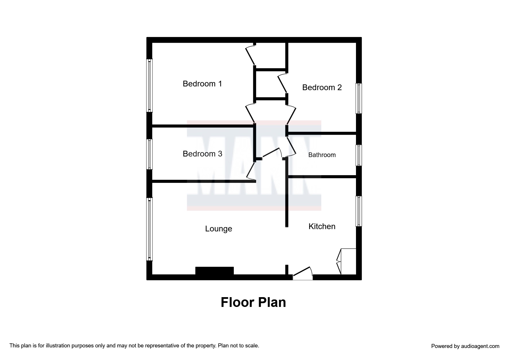 3 Bedrooms Flat to rent in Park Court, Lawrie Park Road, Sydenham SE26