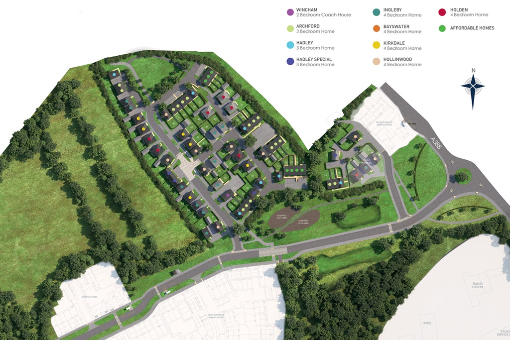 "Holden" at Carkeel, Saltash PL12, 4 bedroom detached house for sale