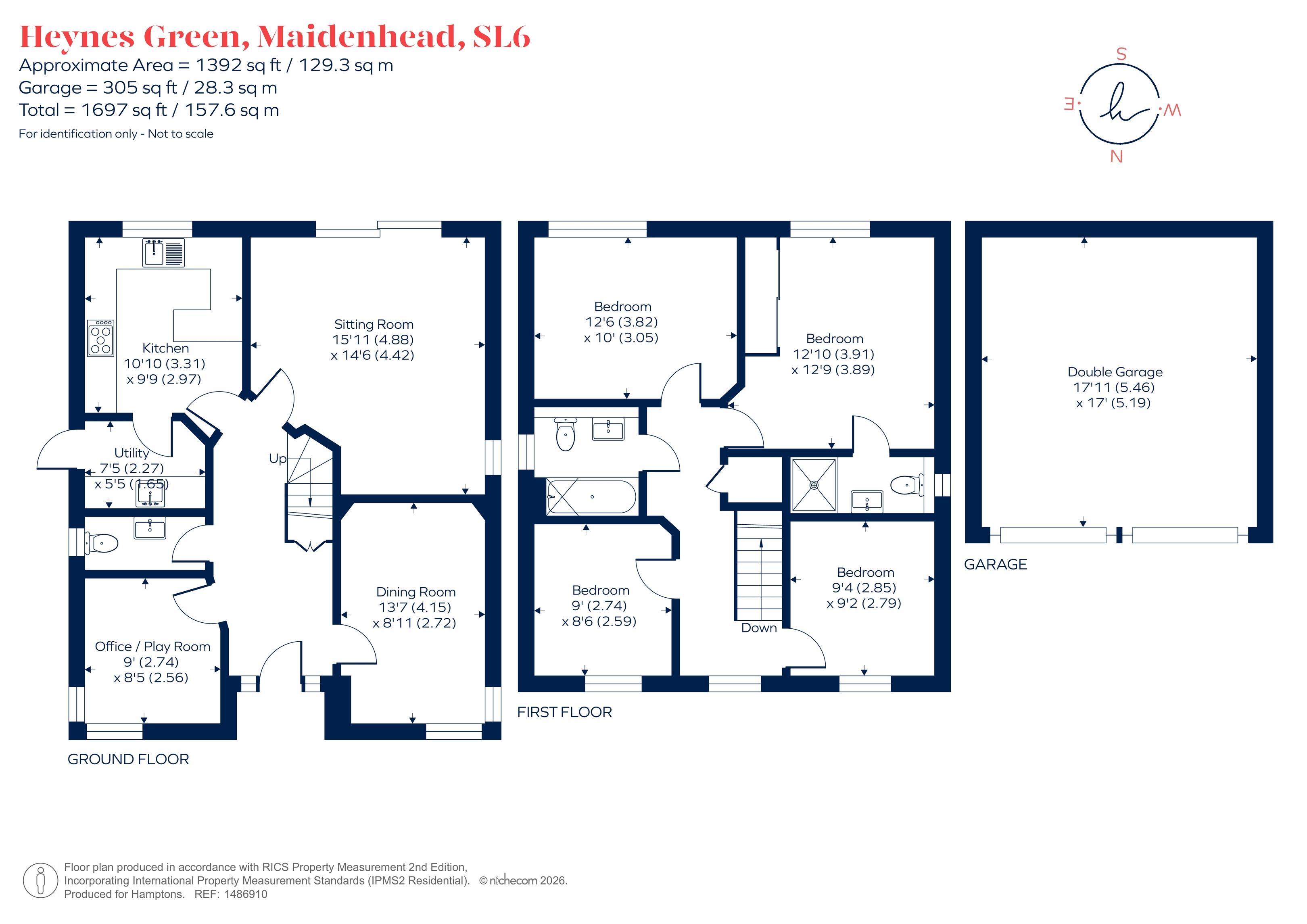 48, Heynes Green, Maidenhead floorplan