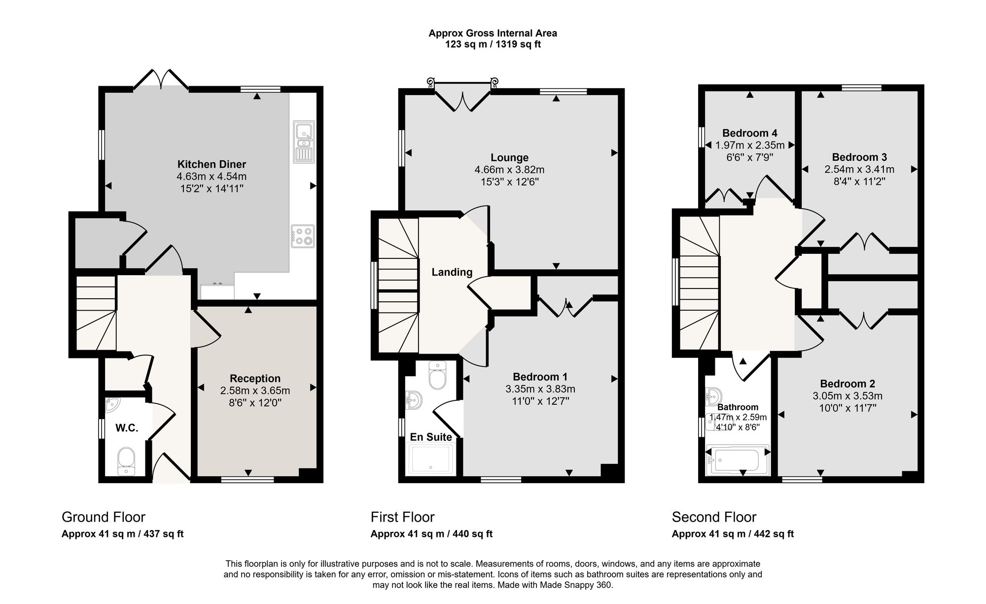 8 Lorna Way, Manchester floorplan