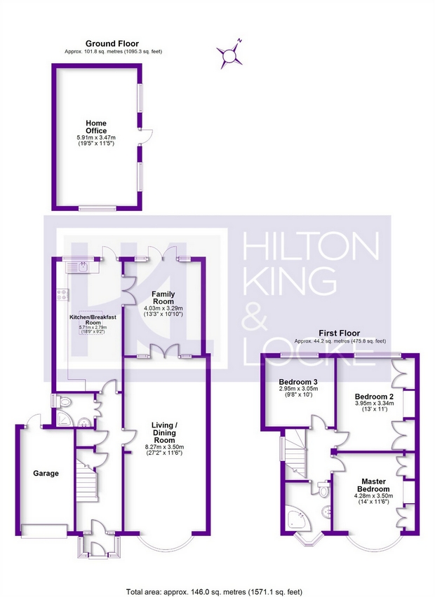 3 Bedrooms Semi-detached house for sale in Glenavon Gardens, Langley, Berkshire SL3