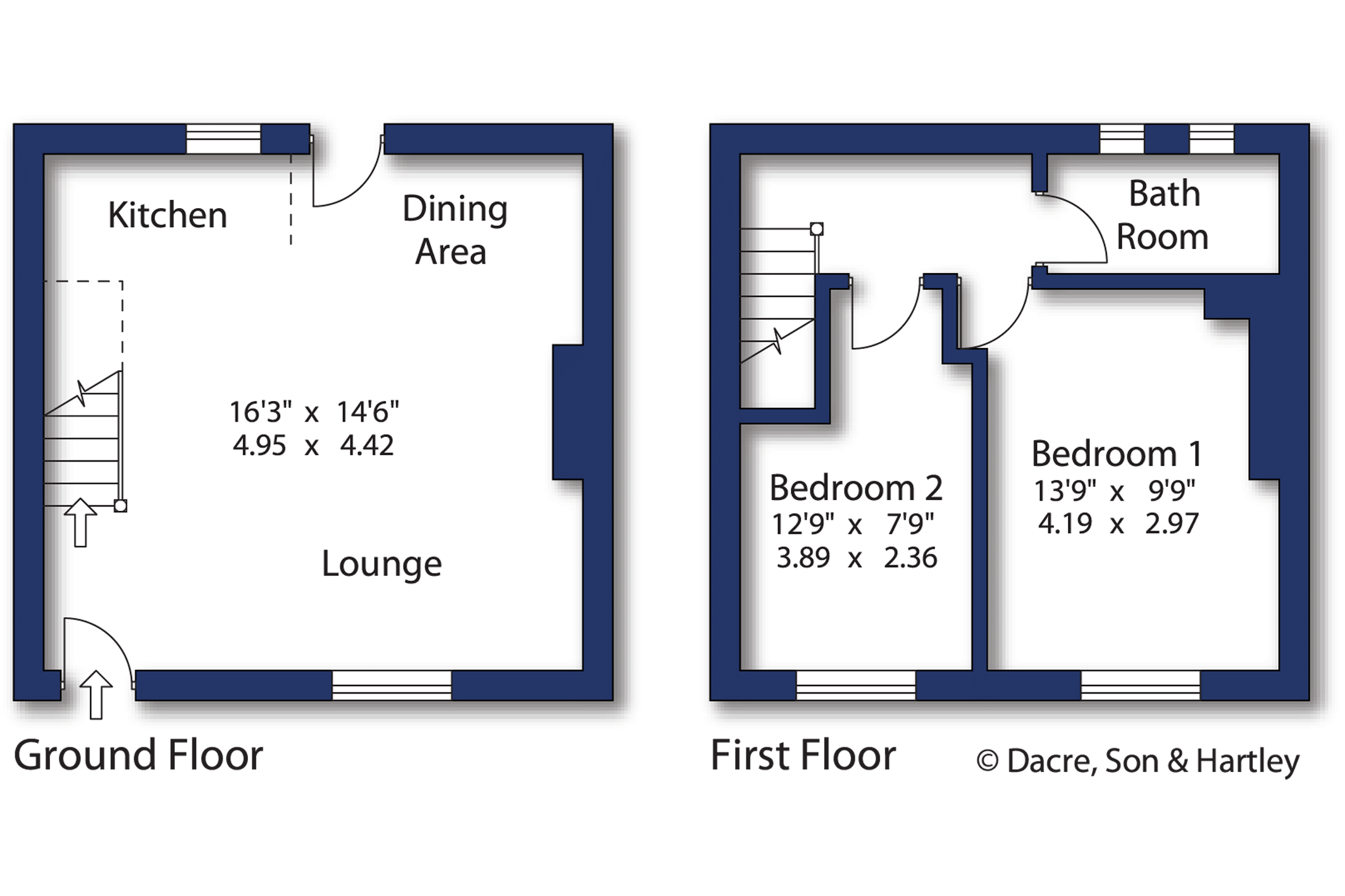 17, Green End Road, East Morton floorplan