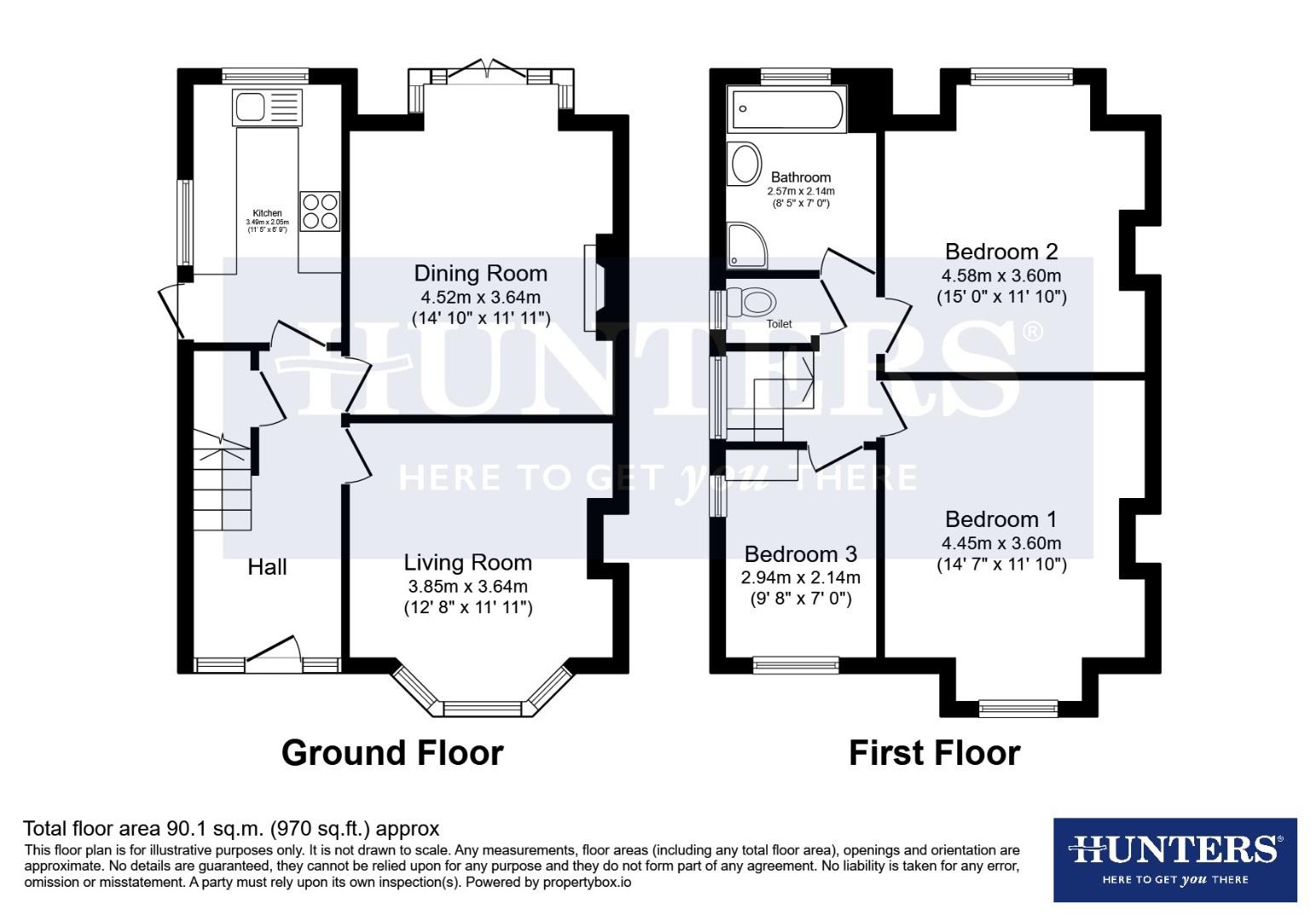 5, Malden Road, Harrogate floorplan