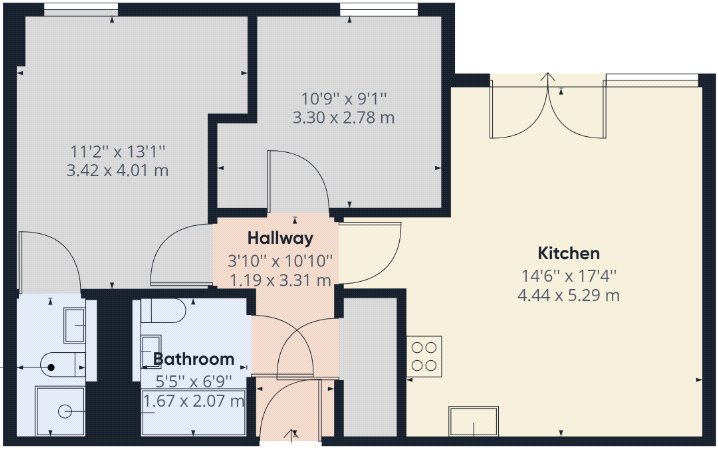 D10.07 Wilburn Basin,, Wilburn Basin, Salford floorplan