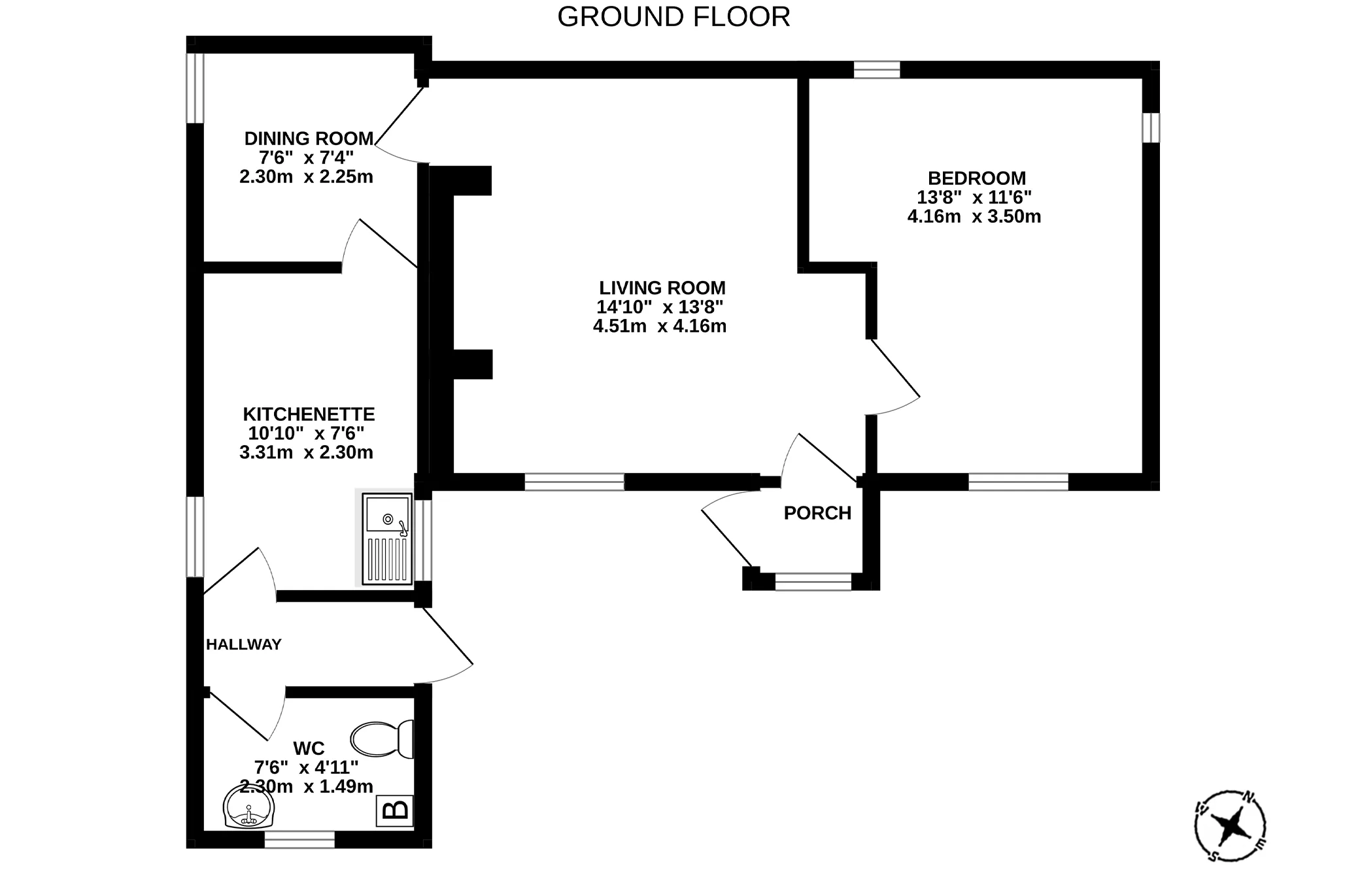 The Shanty, Ballakilpheric Road, Colby floorplan