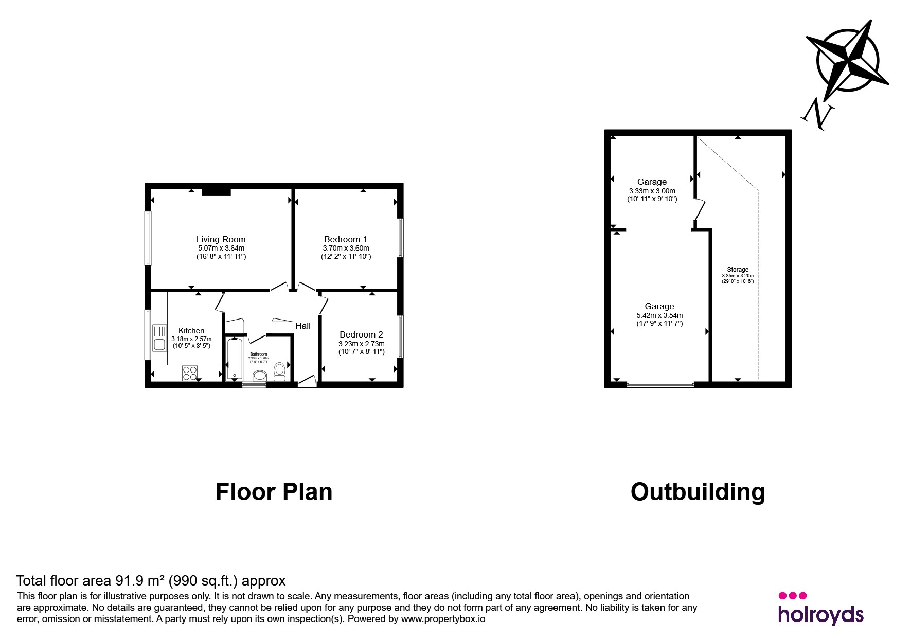 7, Oak Bank Crescent, Keighley floorplan