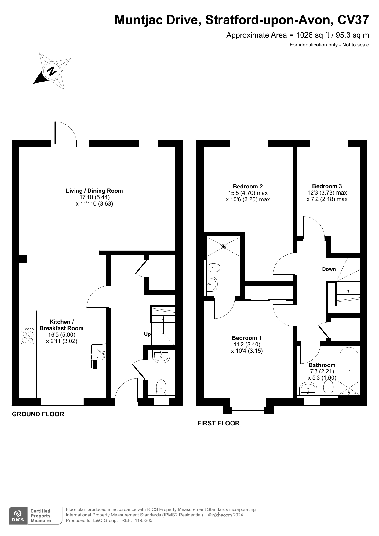 Muntjac Drive, Stratford-upon-Avon floorplan