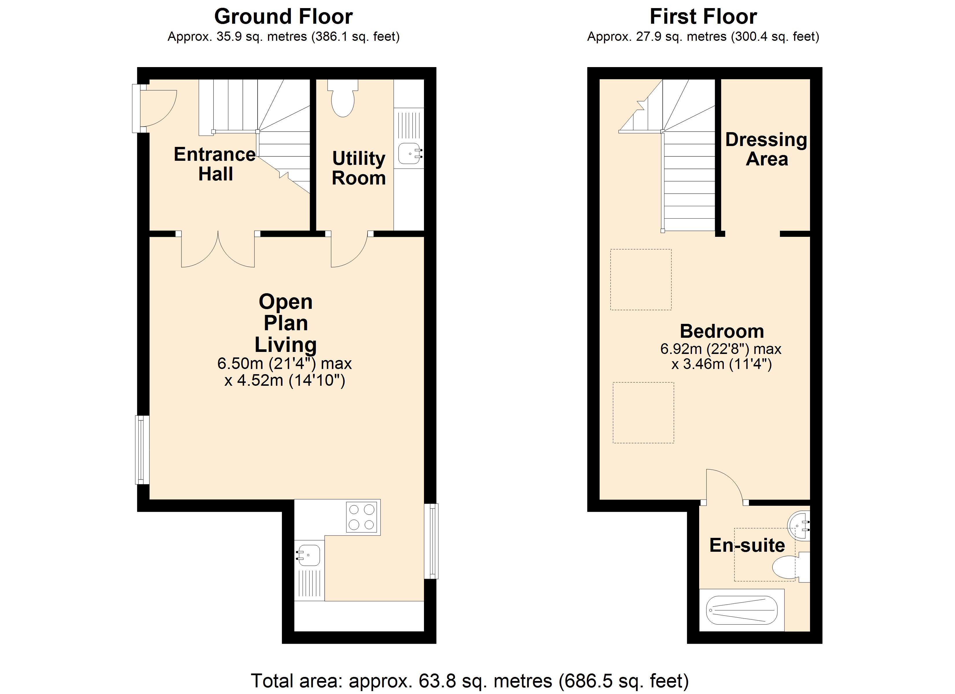 York Buildings, Wiltshire floorplan