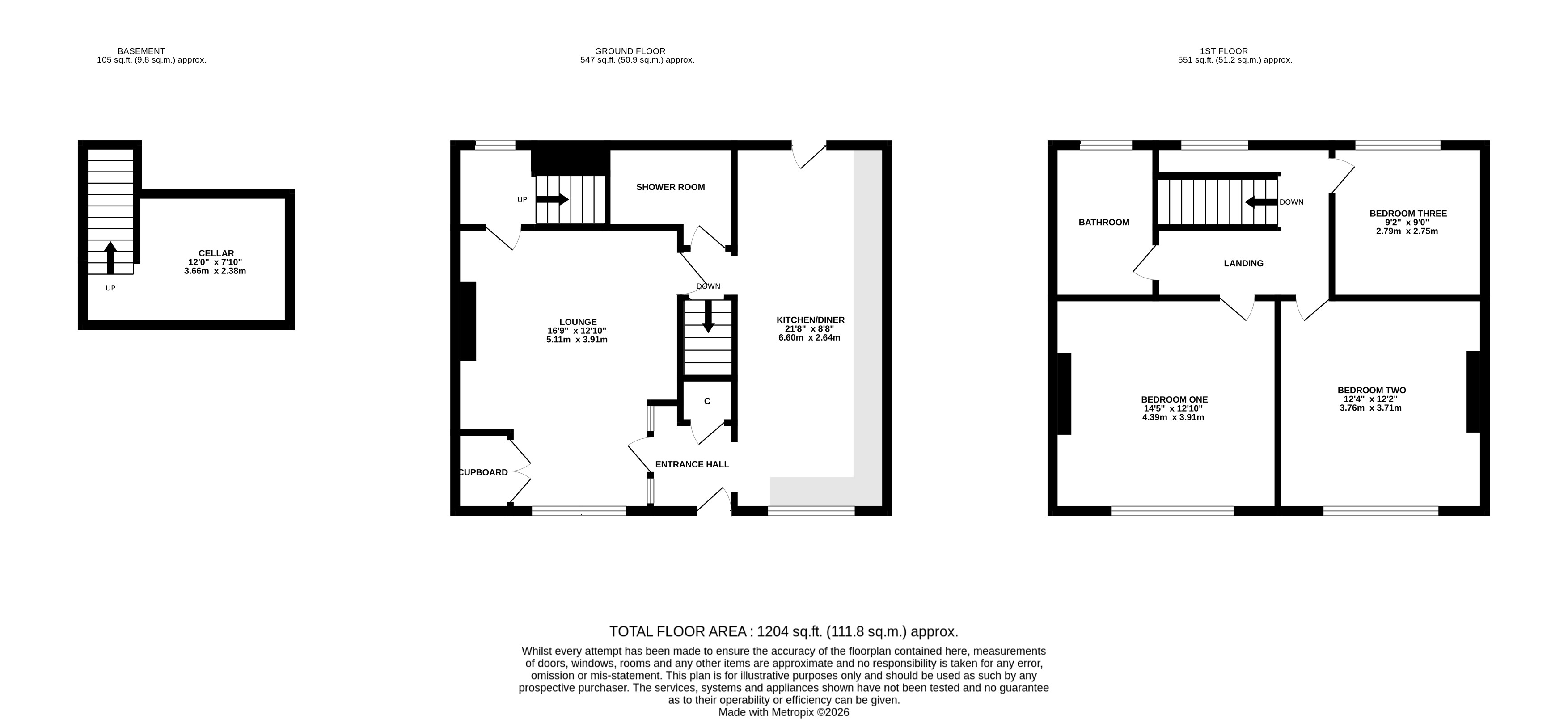 16, Sandhurst Street, Pudsey floorplan