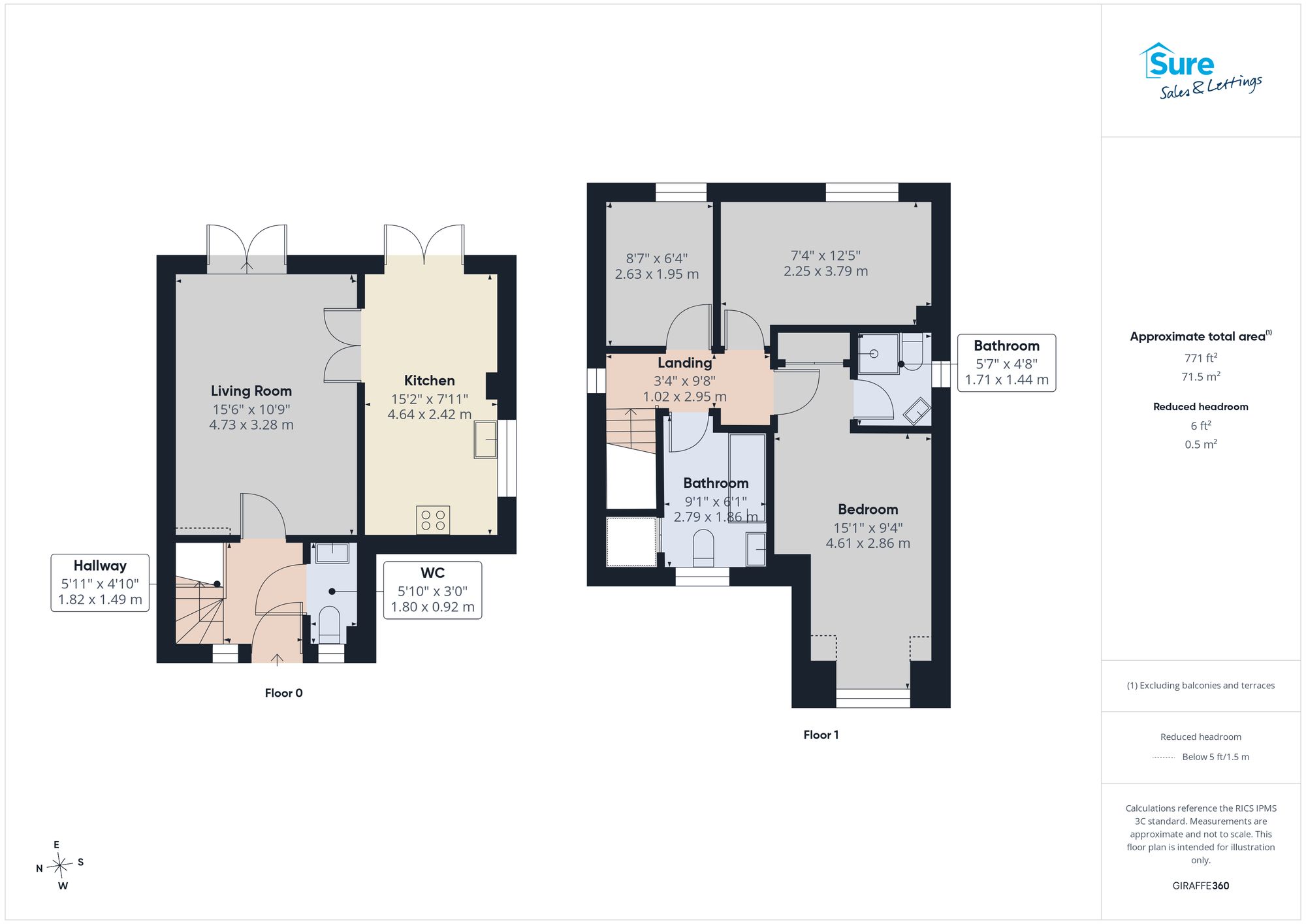 26 Outram Drive, Swadlincote floorplan