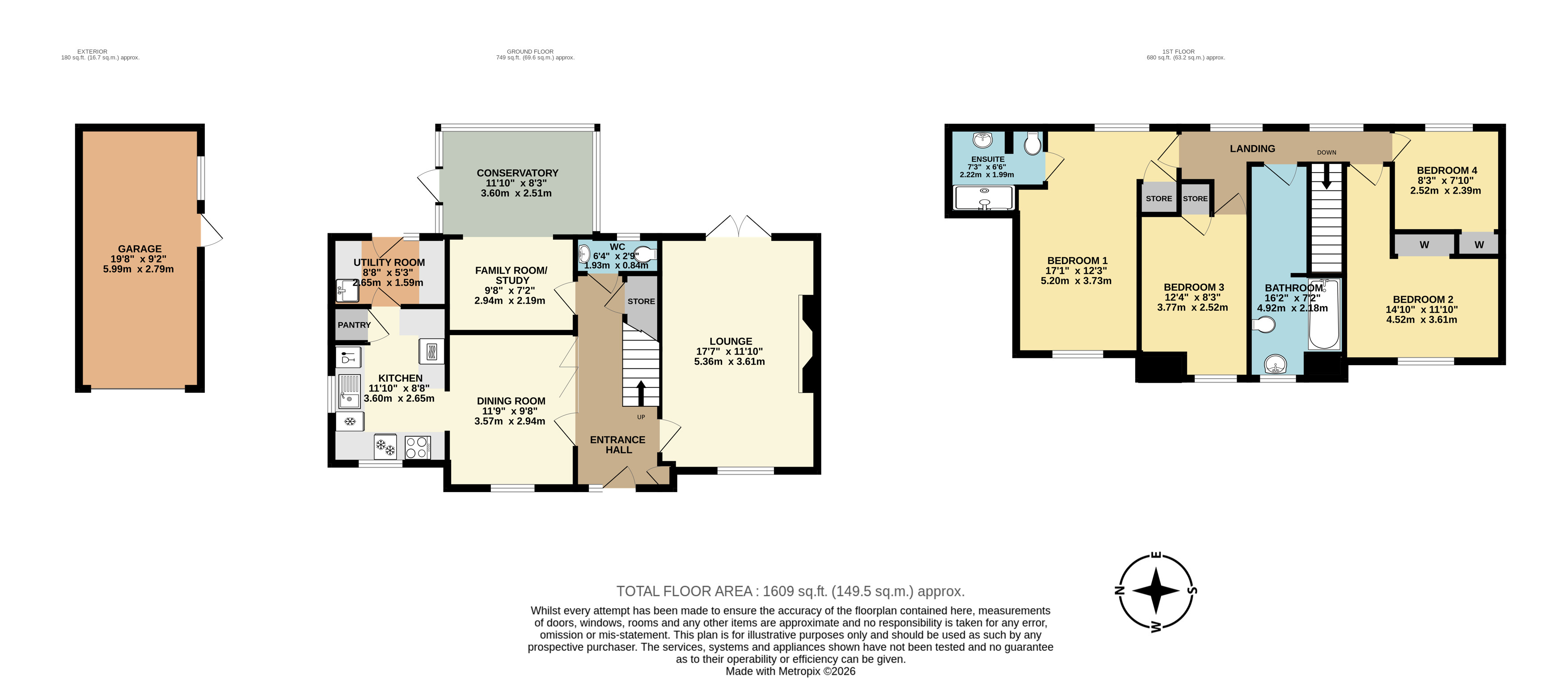 Gable House, 13, Chequers Lane, Buckinghamshire floorplan
