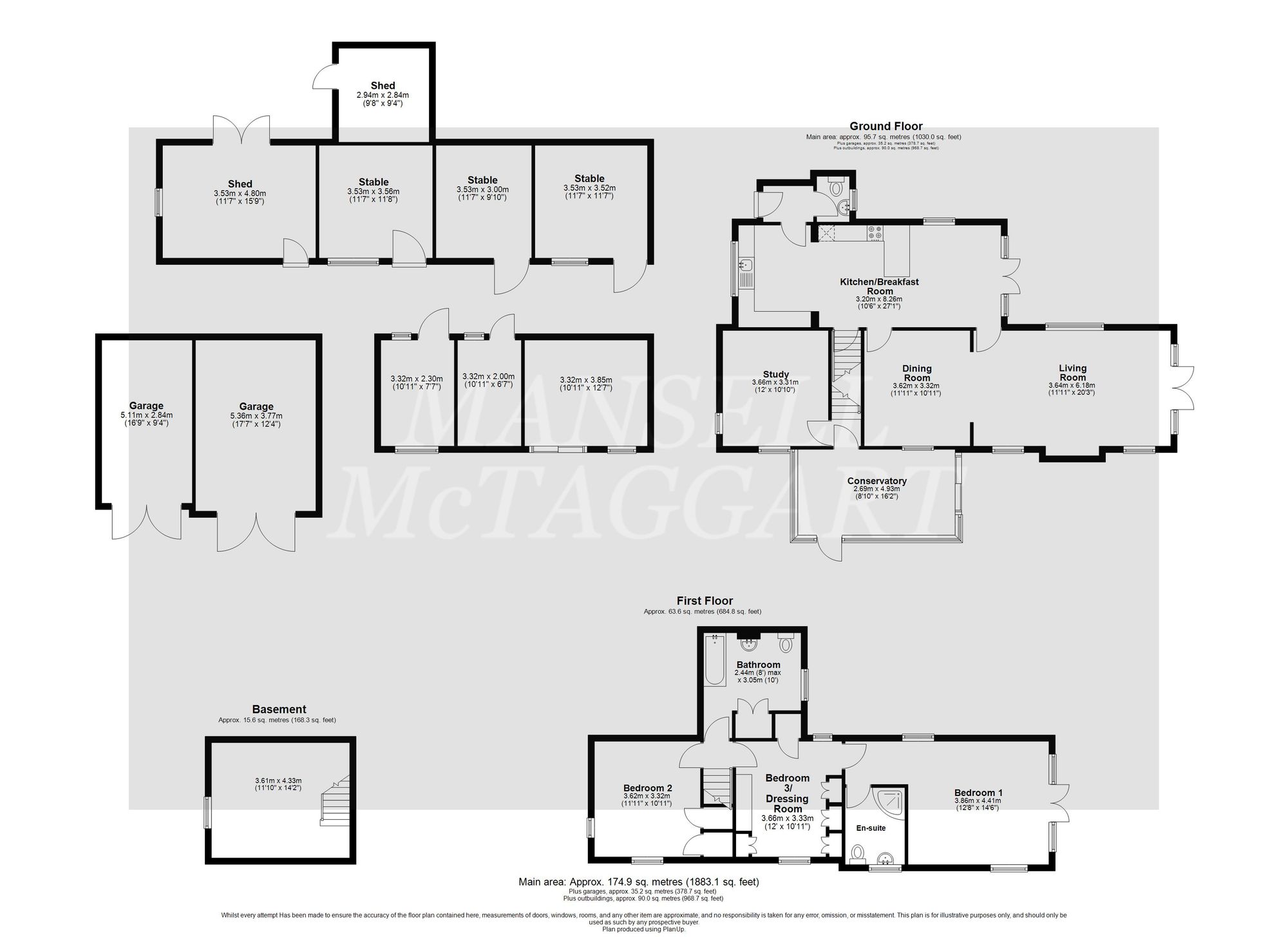 Bank Cottage, Hartfield floorplan