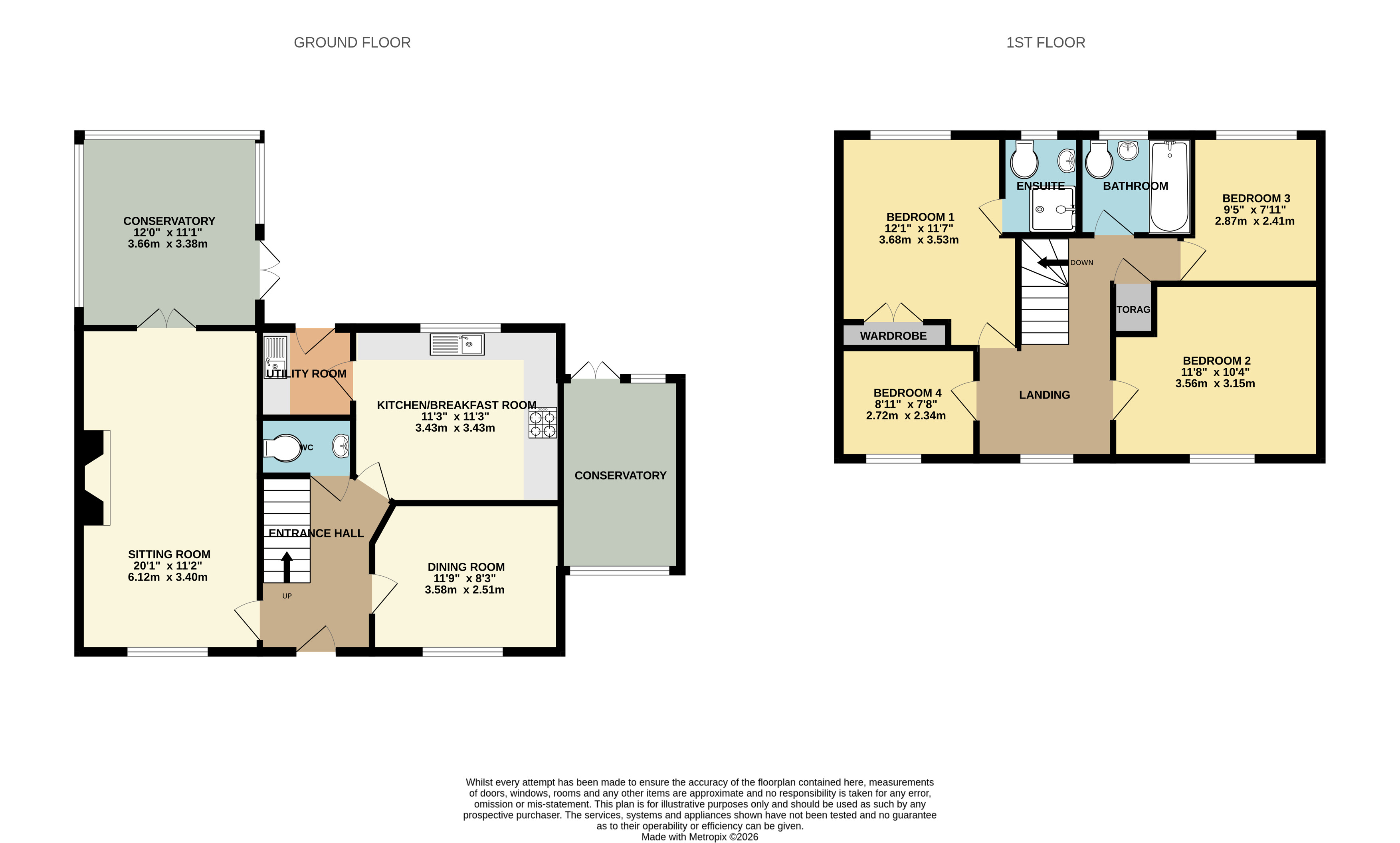 33, Sandalwood Road, Westbury floorplan