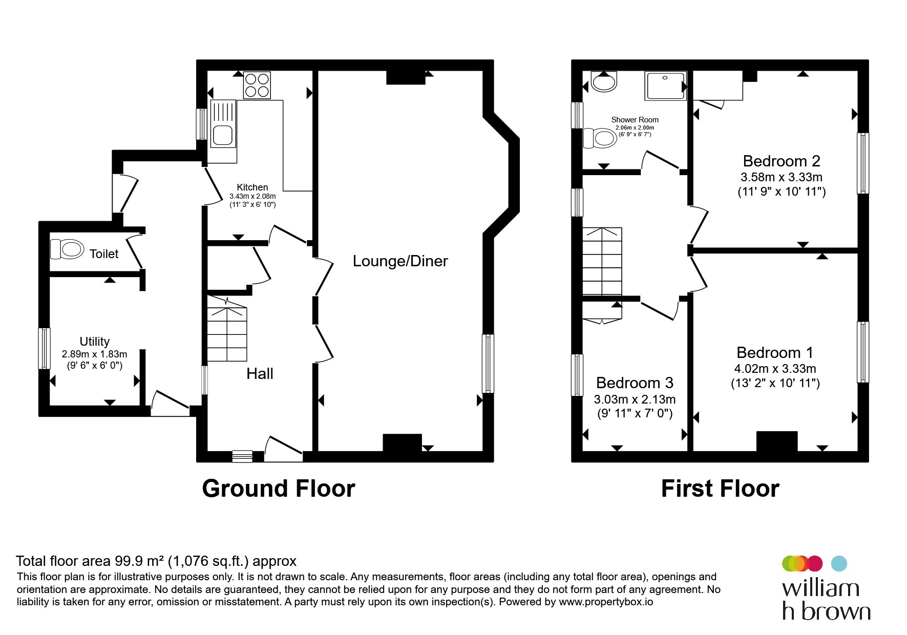28, Allenbys Chase, Spalding floorplan