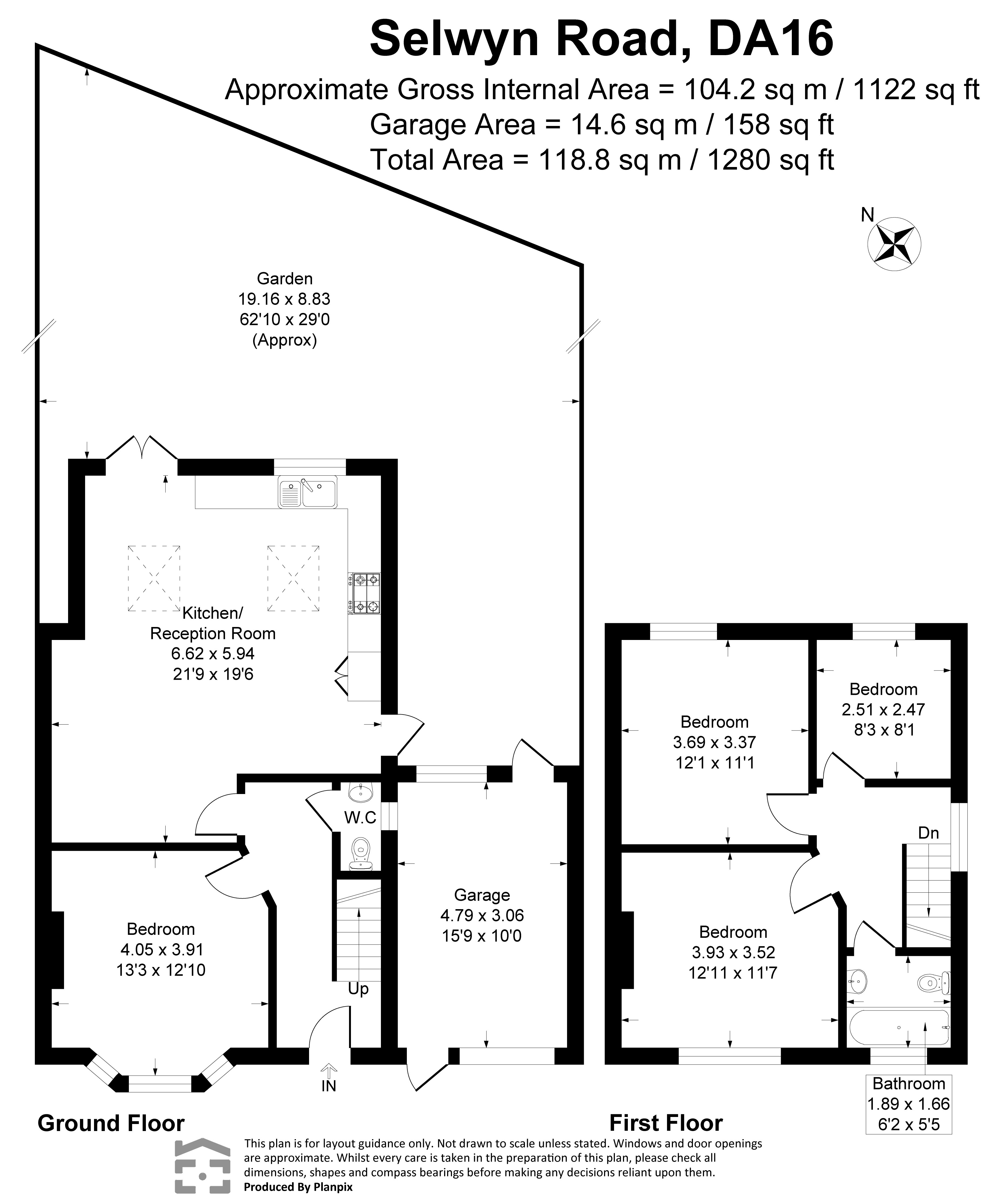 33, Selwyn Crescent, Welling floorplan