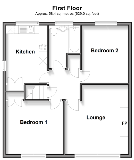 Venner Avenue, Cowes floorplan